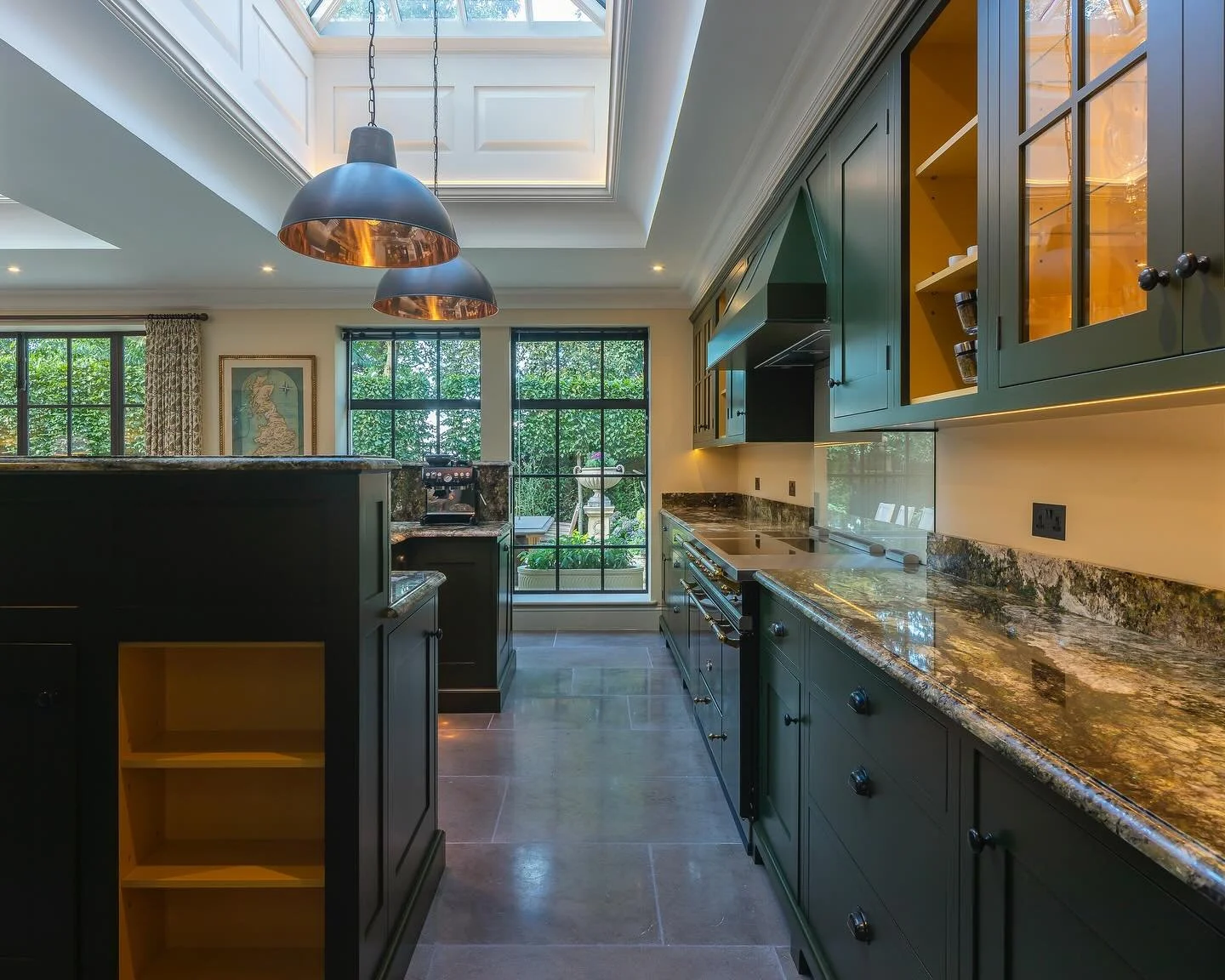 Bespoke kitchen within grade A Listed Extension - Edinburgh 

Kitchen design @maxwellandcompany 
Cabinetry @laurencemcintosh1947 
Main contractor @laurencemcintosh1947 

#myhome #home #interiors #design #london #shaker #kitchen #farrowandball #shaker