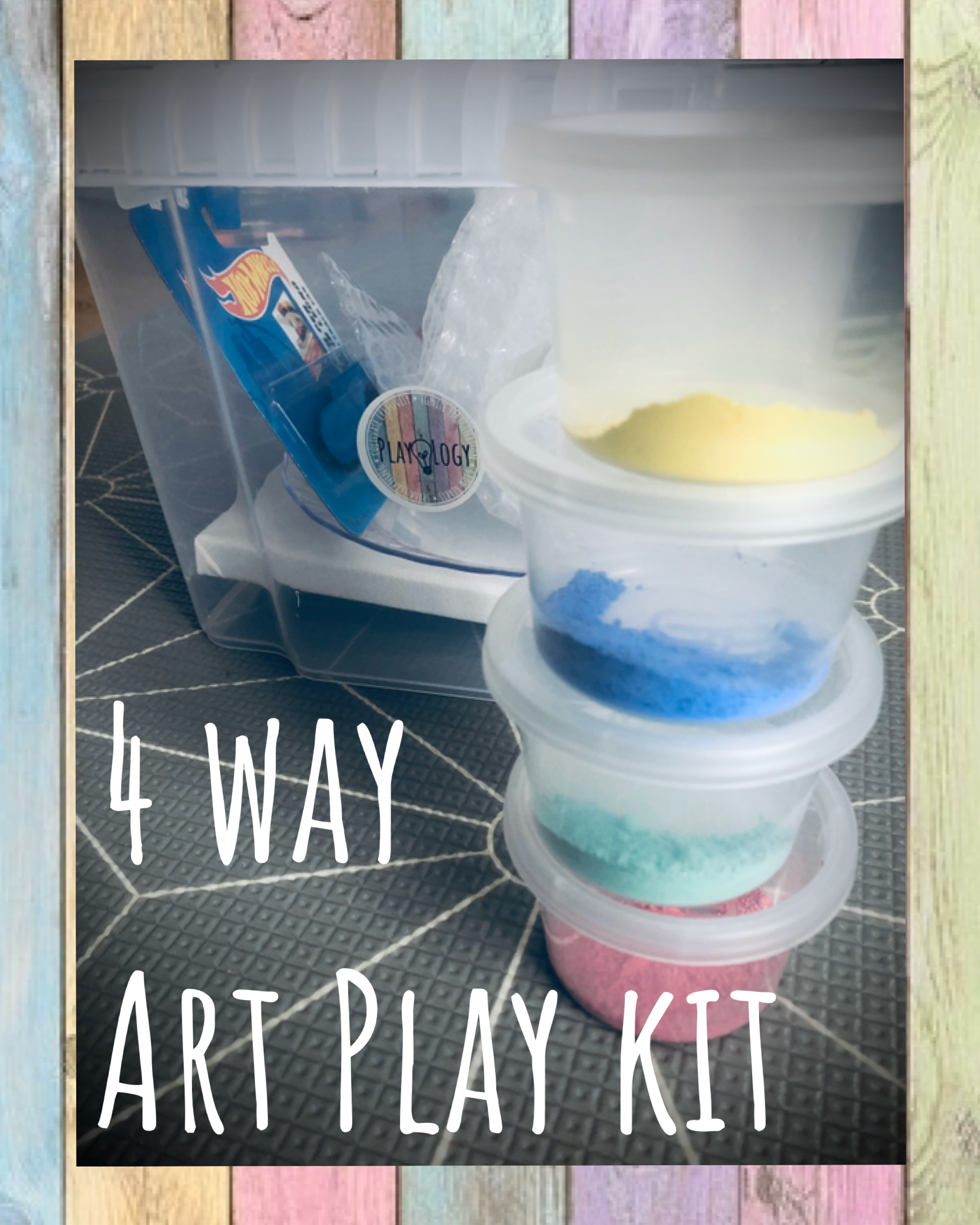 Playful Explorers 4 Way Art Play Kit