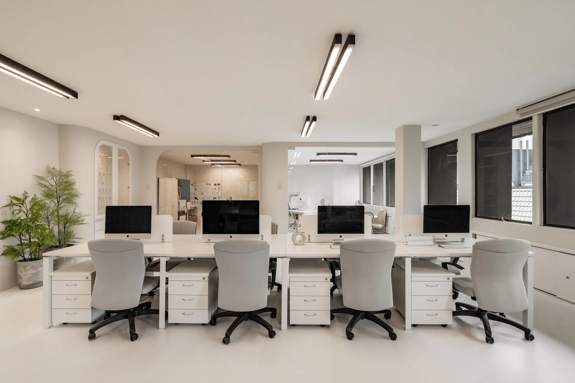   the Wanderlust+Co workroom - where the magic happens. 