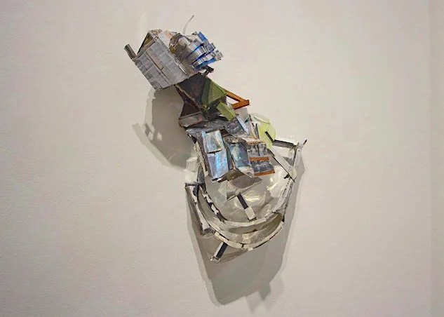History and Unreason , mixed media, paint, 2019