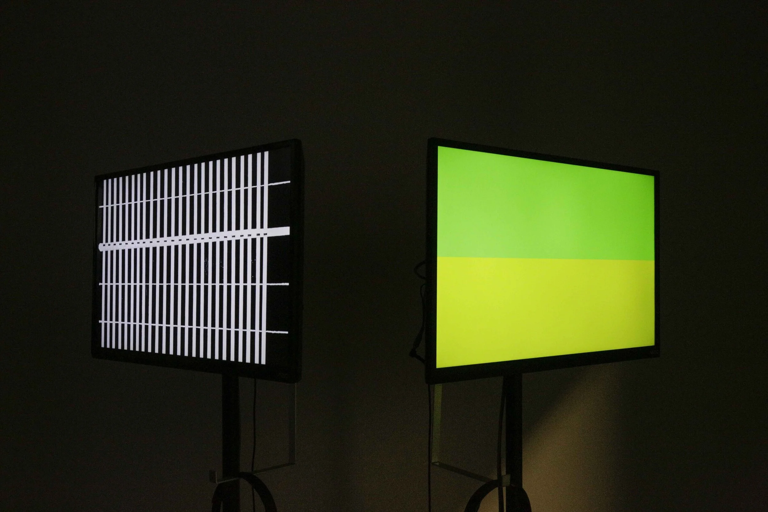   Signals  (right side) Looped video, TRT 1min, 2012 
