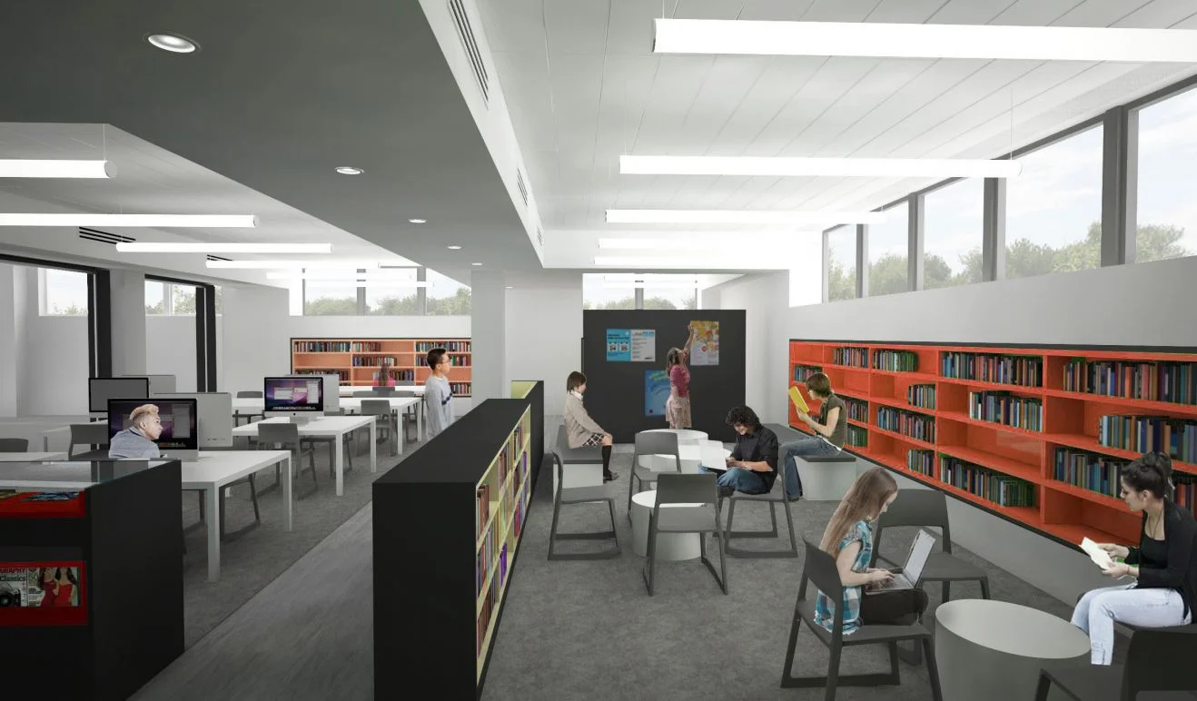 Bloomingdale Library Renovation Underway