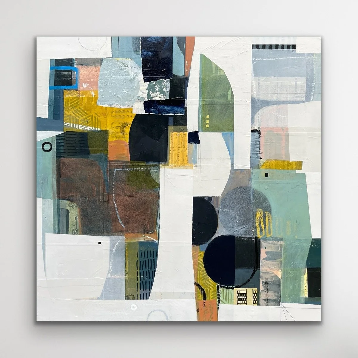 Playful Memory 
36&rdquo;x 36&rdquo; acrylic, collage and mixed mediums 
Available @julesplacegallery 

#artgallery #bostoninteriordesigner #contemporaryabstract #artforthehome #abstract #deborahtcolter #julesplace