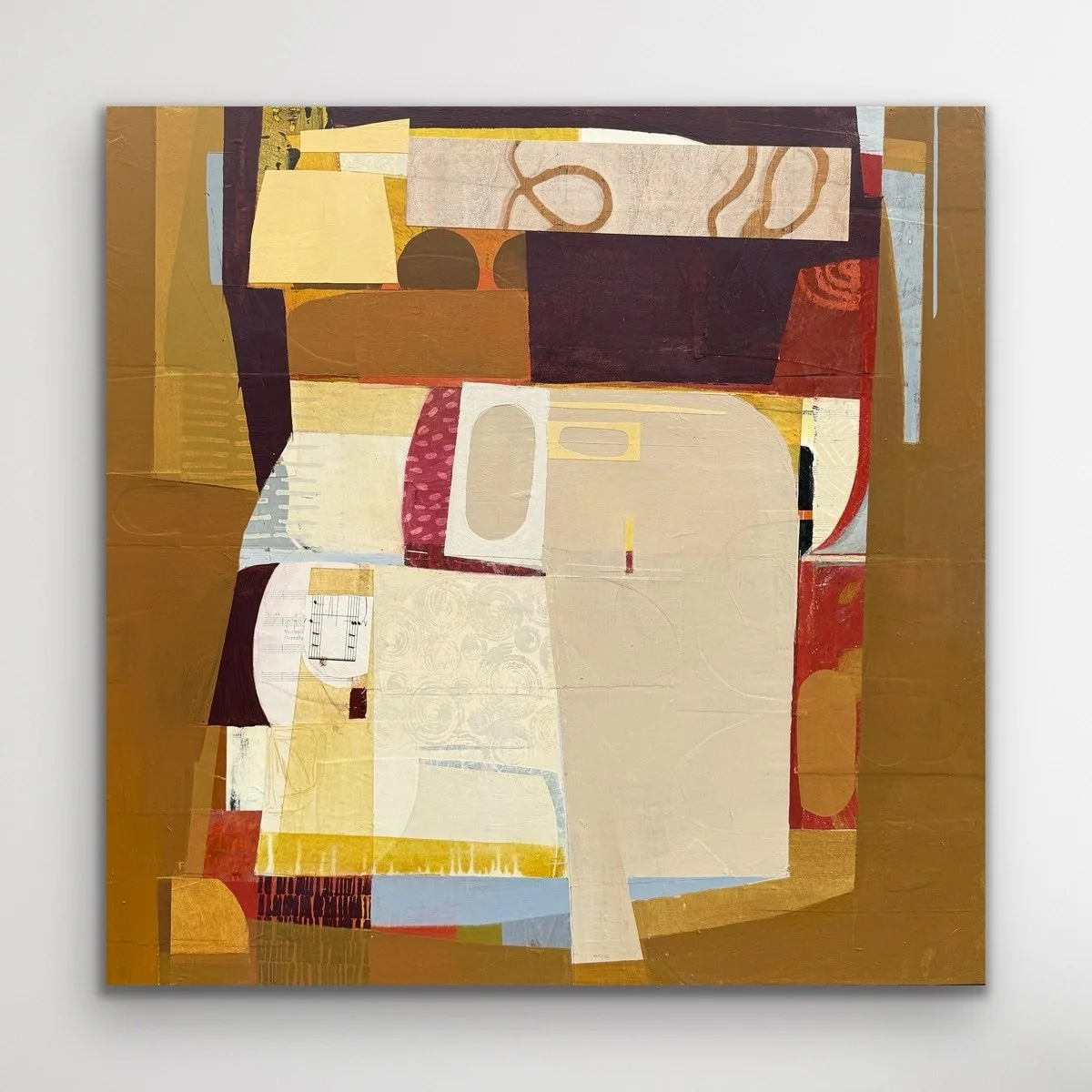 Elise
24&rdquo;x24&rdquo; acrylic,collage and mixed mediums on panel

#artistlife #followthework #contemporaryabstract #deborahtcolter #studiowall