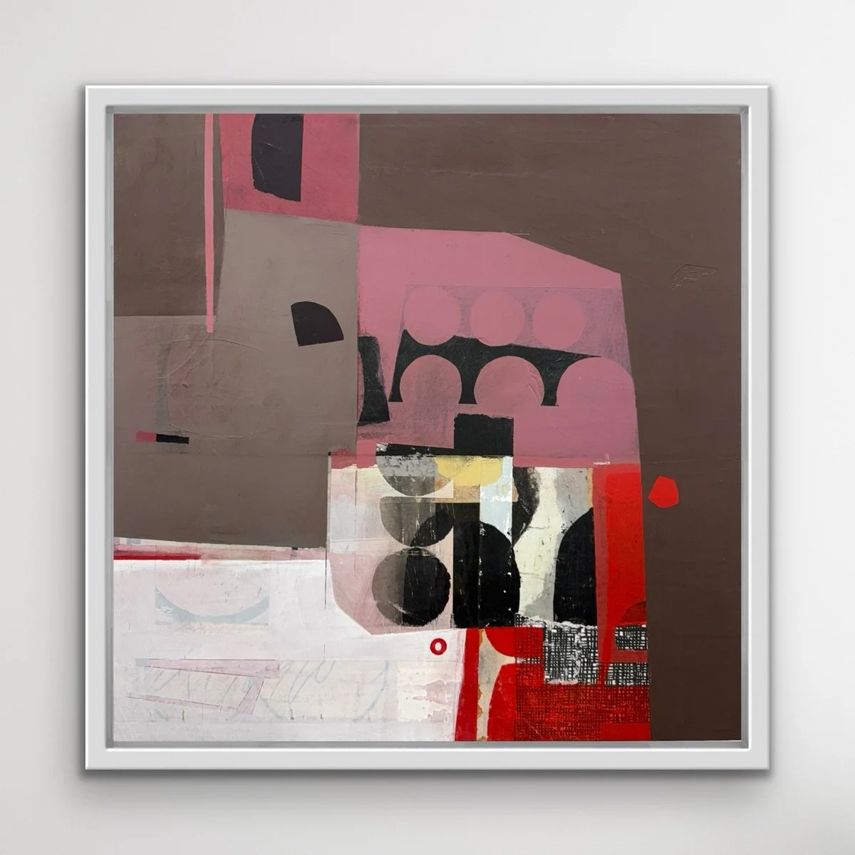 Crest
20&rdquo; x 20&rdquo; acrylic, collage and mixed mediums on panel

Artist life. #deborahtcolter Changes. Curiosities. Where did you come from?