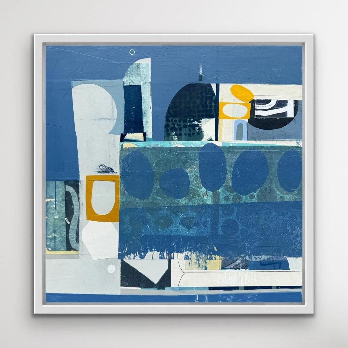 Following 
16&rdquo;x 16&rdquo; acrylic, collage and mixed mediums on panel - white floater frame. Available @tierramargallery 
Santa Fe Gallery
Artist life 
#deborahtcolter