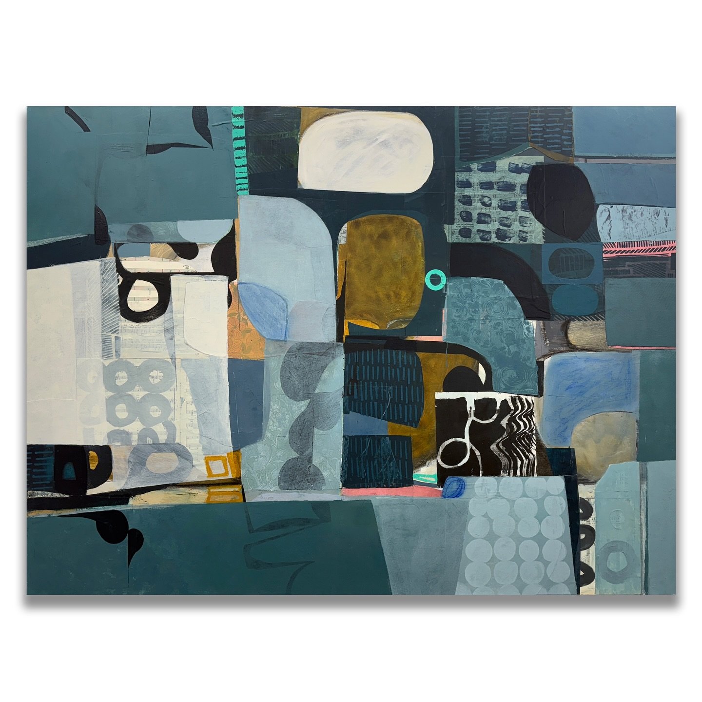 Community Garden
36&rdquo;x48&rdquo; acrylic, collage and mixed mediums on panel

Interior design, interior designer, mixed media art, art for the home, contemporary art, abstract mixed media, modern interiors, art for designers, collectible art #deb