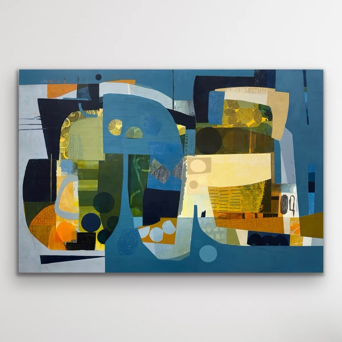 One foot in front of the other&hellip;

Connections
24&rdquo;x36&rdquo; acrylic, collage and@mixed mediums on canvas/panel

Abstract Collage, Contemporary Abstract Artist, Painting, Modern Abstract, Contemporary Art Collectors, Art Collectors, Interi