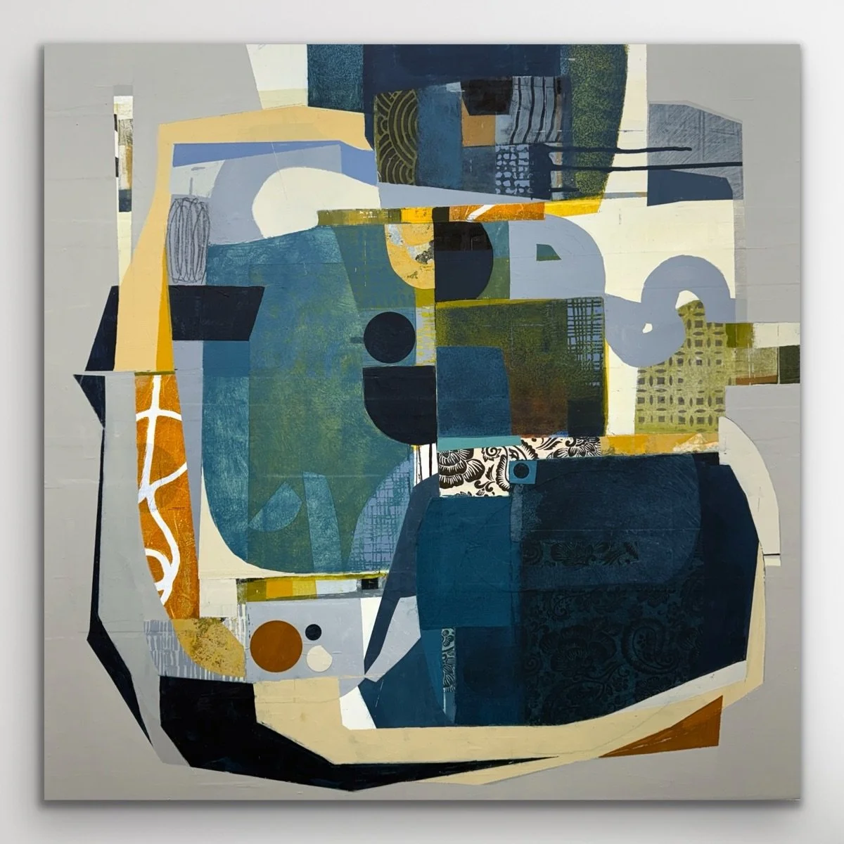 One Thing Leads
30&rdquo;x 30&rdquo; acrylic, collage and mixed mediums on panel

Abstract thoughts, artist life, paint, search, contemporary abstract, art collection, maker #deborahtcolter