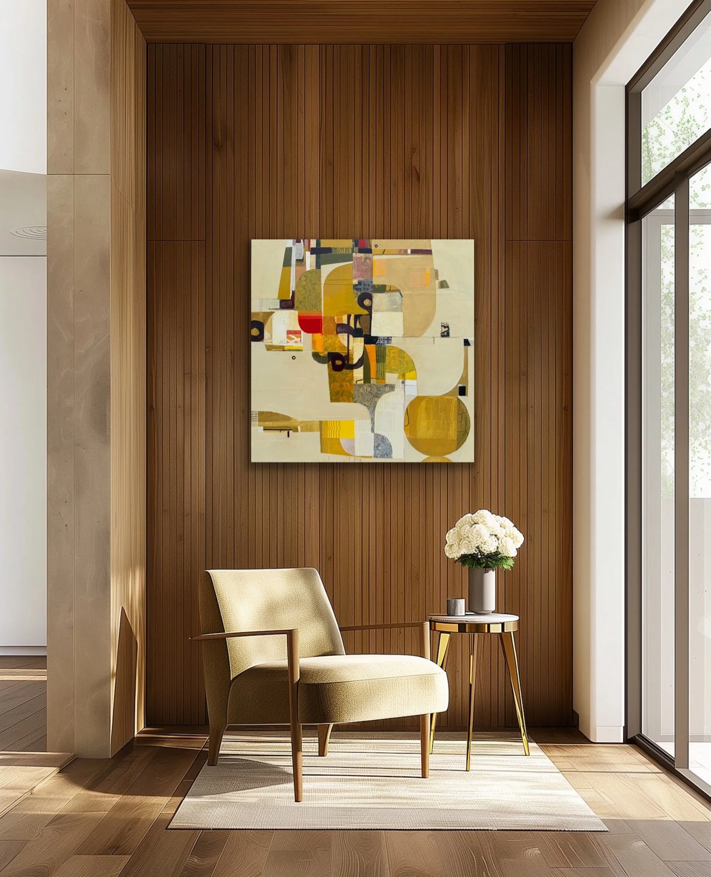 Turn, Turn,Turn
40&rdquo;x 40&rdquo; acrylic, collage and mixed mediums on panel

&ldquo;To everything there is a season&rdquo; -P. Seeger

@tierramargallery in Santa Fe currently has this piece in their collection and available. Seen here in a virtu