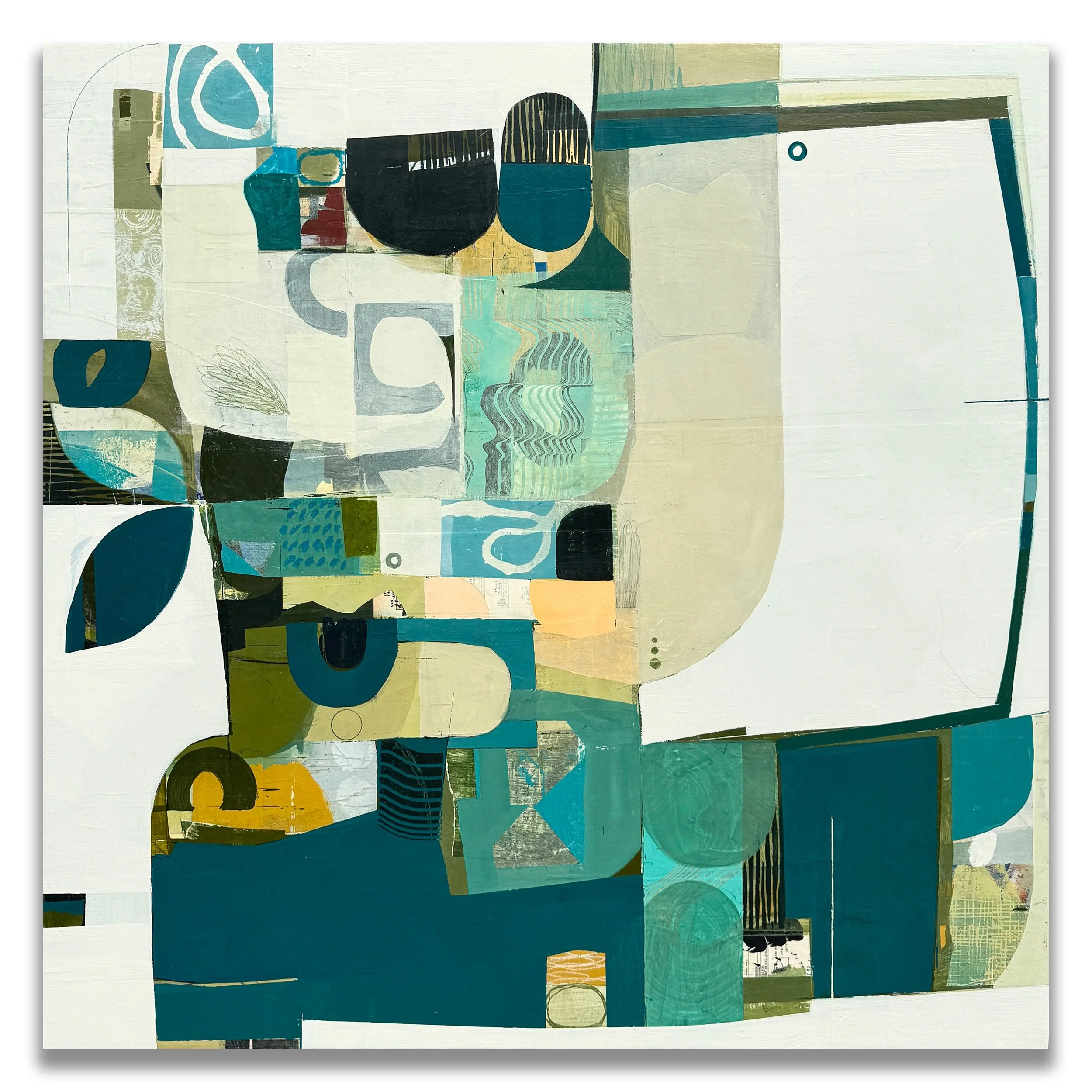By Your Window Dreaming
40&rdquo;x 40&rdquo; acrylic, collage and mixed mediums on panel

&ldquo;A great work of art is like a dream; for all its apparent obviousness it does not explain itself and is never unequivocal.&rdquo; - C.G. Jung

Abstract p