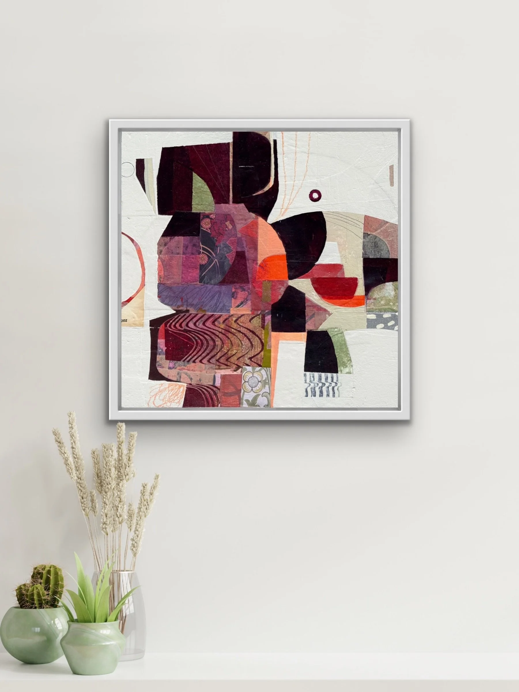 Dream Weaver
12&rdquo;x12&rdquo; acrylic, collage and mixed mediums on panel - framed. Available @leftbankgalleries 

Seen here in a virtual setting by @artroomsapp 

Interested? Contact @leftbankgalleries or better yet stop by the gallery for a visi