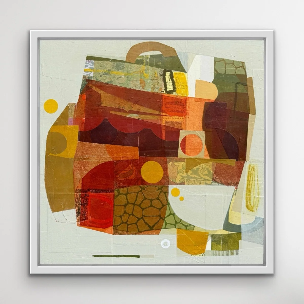 Of Quiet Things 
16&rdquo;x16&rdquo; acrylic, collage and mixed mediums on panel

Available @leftbankgalleries Wellfleet,MA

Abstract, collage, contemporary abstract, mixed media paintings, cape cod Art gallery, #deborahtcolter