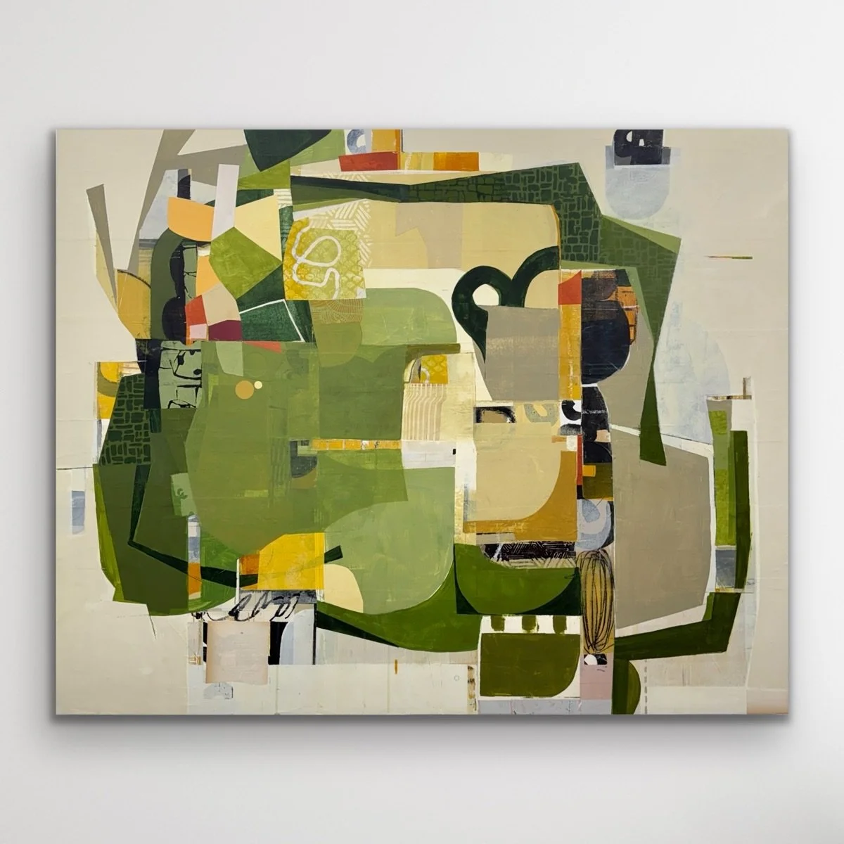 New 48&rdquo;x60&rdquo; panel on the studio wall - sitting with this here for now&hellip;

Geometry of Chance
48&rdquo;x 60&rdquo; acrylic, collage and mixed mediums on panel

Contemporary Abstract, mixed media painting, interior designer, corporate 