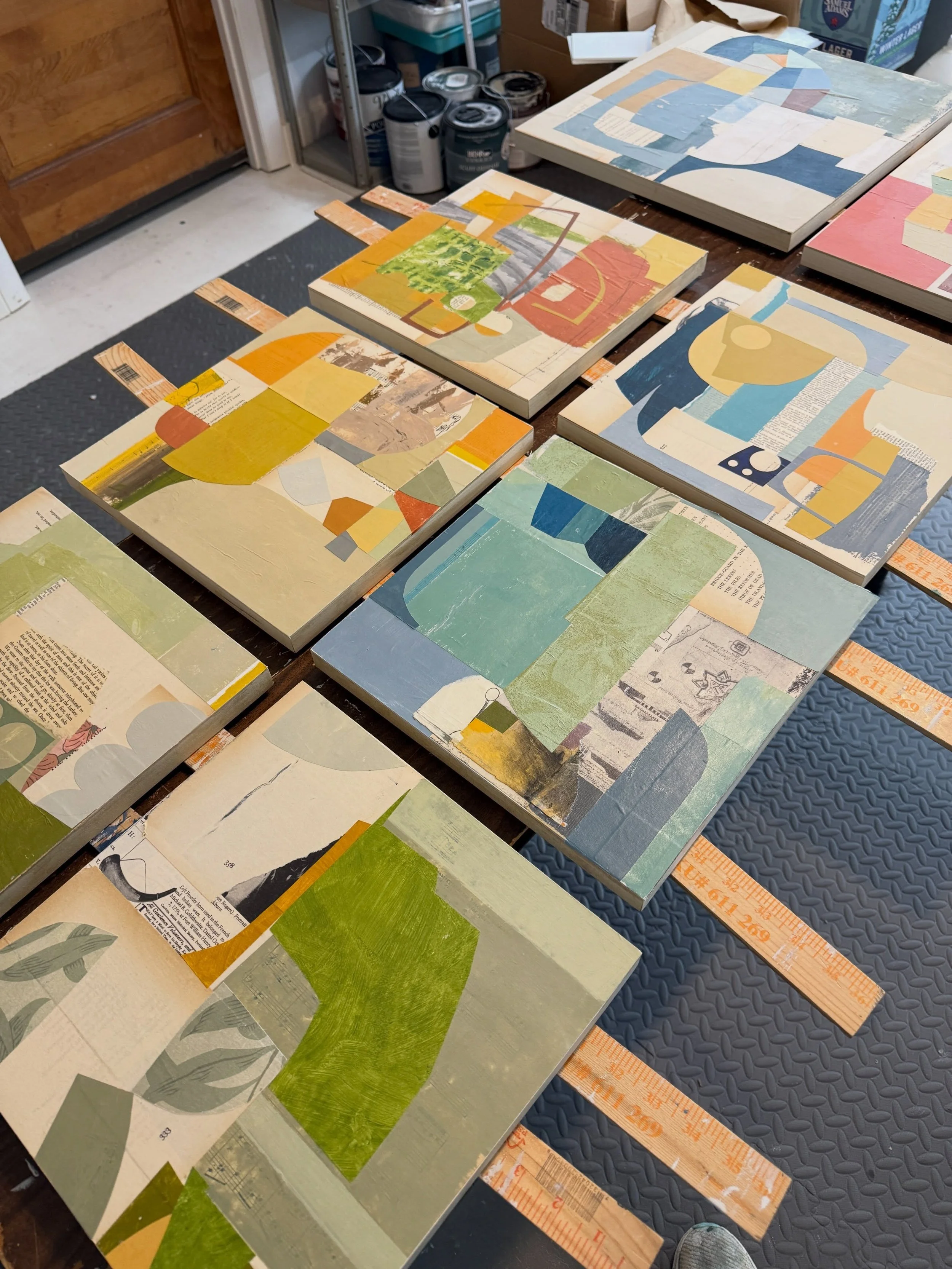 Where was I? 
#layers #studiolife #noreaster #deborahtcolter #smalls