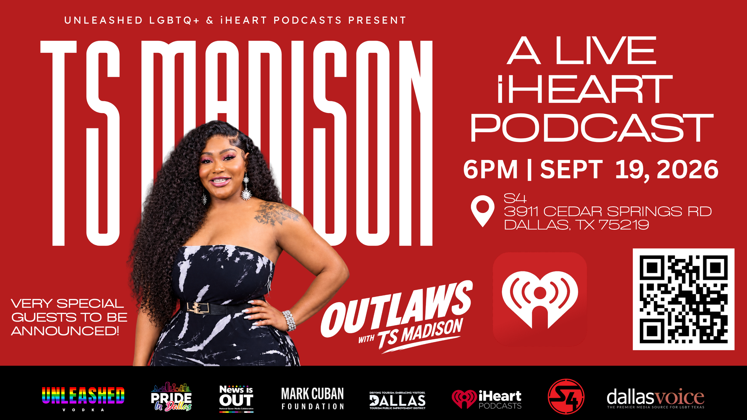 iHEART PODCASTS &amp; TS MADISON HEADLINE UNLEASHED LGBTQ+ 2026