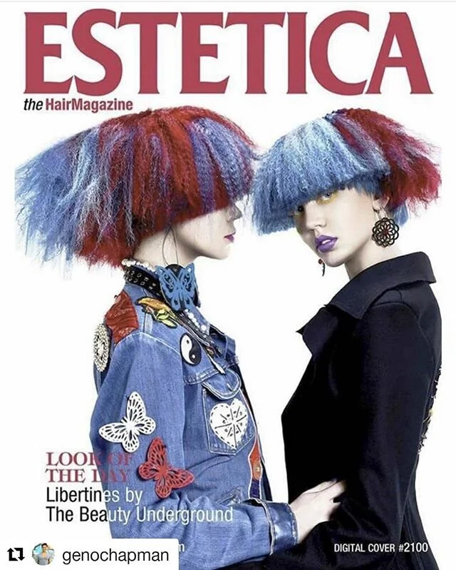 #Repost @genochapman (@get_repost)
What an incredible honor to be published and to get that cover shot!!! Thank you to #wearethebeautyunderground
Team for allowing this #creative #collaboration to flow so beautifully ♡♡♡・・・
Thank You
@EsteticaMagazin