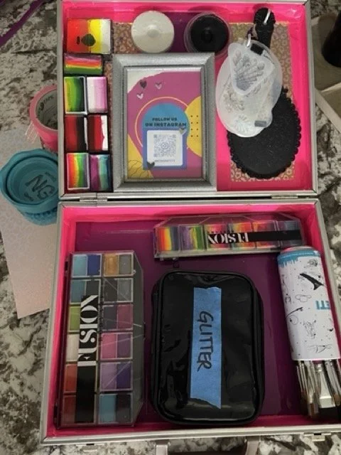 Face Paint Kit - How to Refurbished a Briefcase 