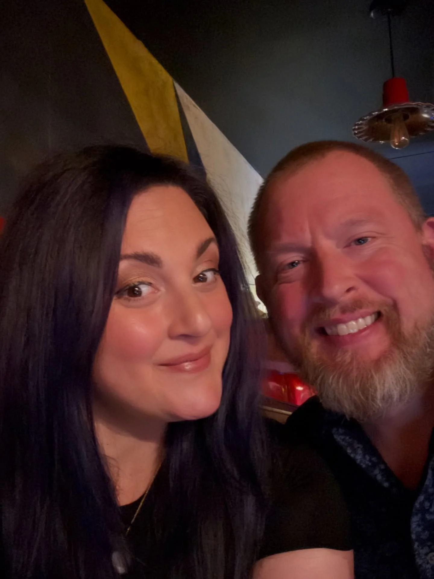 Dressed up. 
Showed up. 
Laughed it out.

Forever choosing date nights like this with him. 💜
#datenight #thingstodoinaustin #standupcomedy #dateideas 
@munojoshbally 
@secretlevelcomedy 
@drafthouseaustin 
@lifeasabally