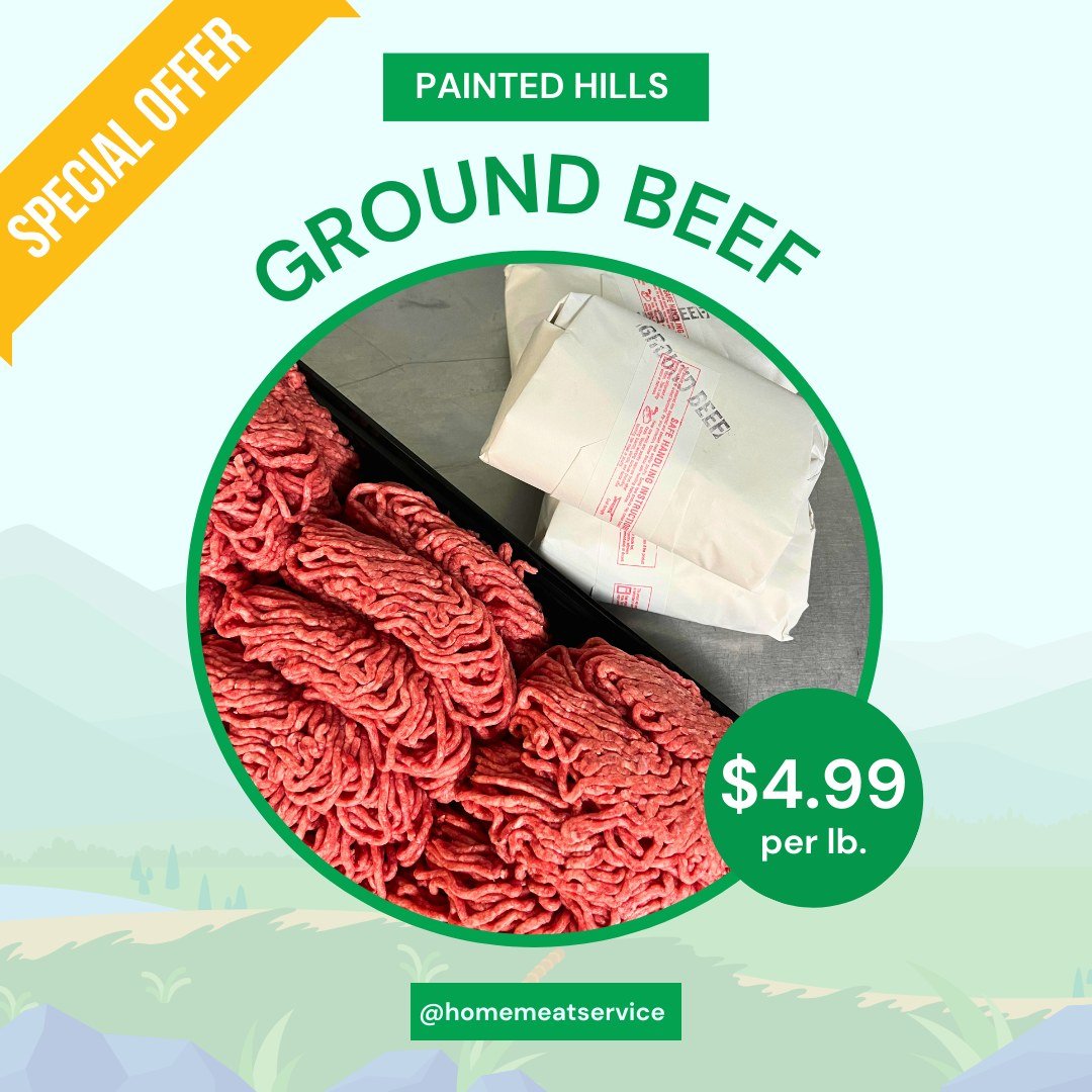 🥩 Stock Up &amp; Save Big on Painted Hills Natural Beef Ground Beef! $𝟰.𝟵𝟵/𝗹𝗯. (limit 10 lbs. per person) 🛒🔥

This is your chance to stock up on premium Ground Beef at an incredible price. Just $4.99/lb., but hurry - this offer won't last lon