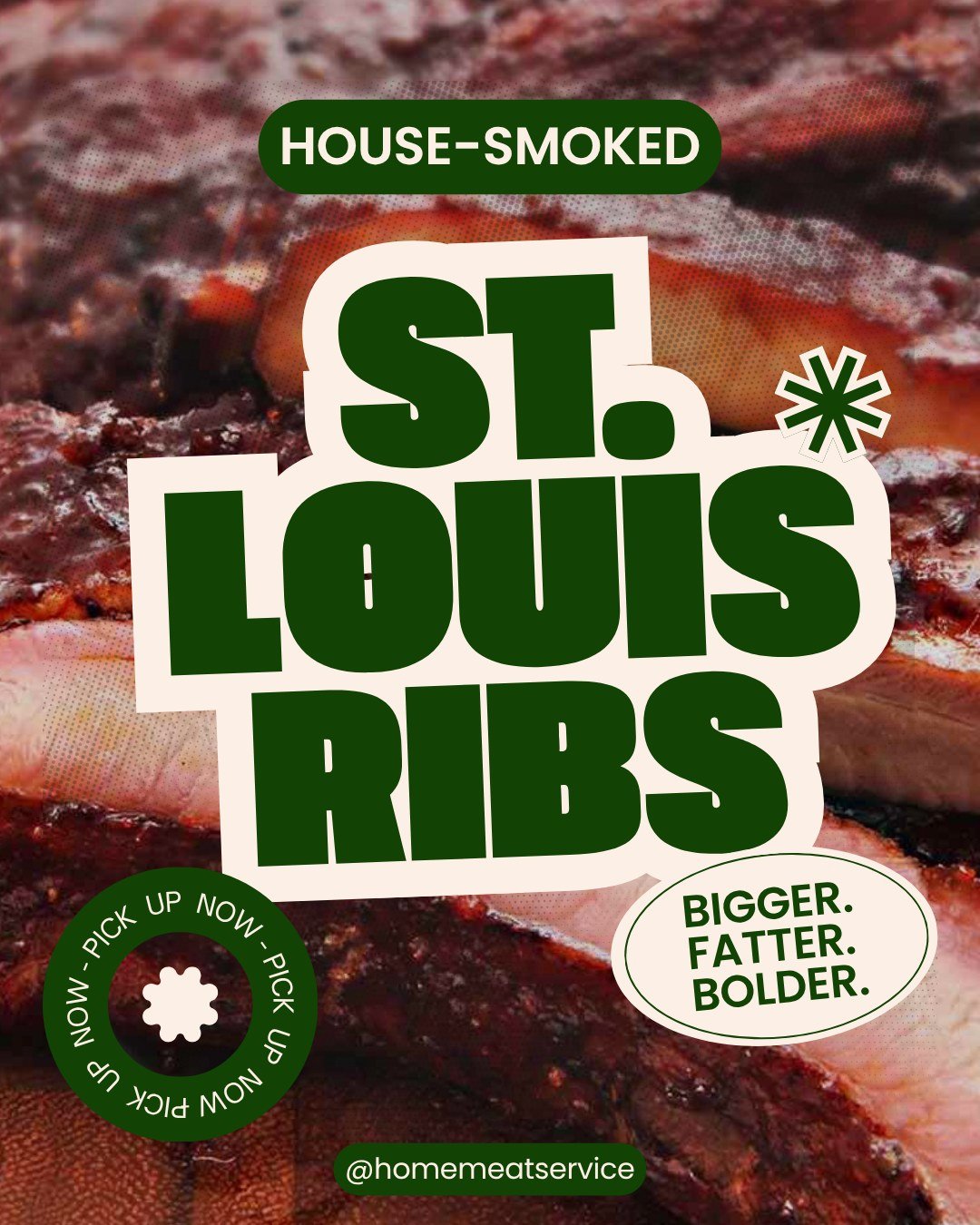 🔥 𝗛𝗢𝗨𝗦𝗘-𝗦𝗠𝗢𝗞𝗘𝗗 𝗦𝗧. 𝗟𝗢𝗨𝗜𝗦 𝗥𝗜𝗕𝗦 🔥 Available at both locations! If you&rsquo;re a true rib fan, you know St. Louis-style is where it&rsquo;s at: flatter, fatter, and packed with more robust flavor!  We&rsquo;ve already done the s