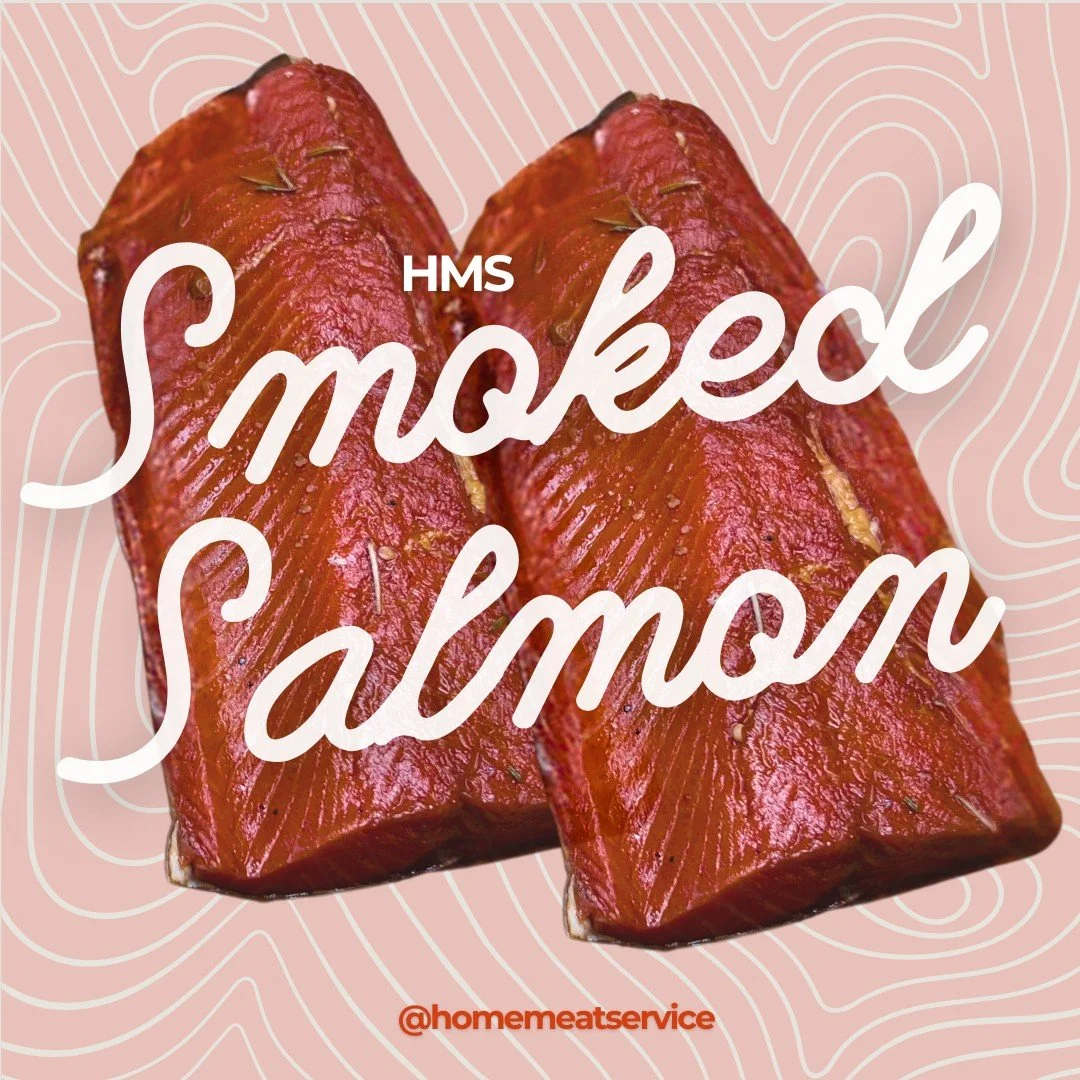House-Smoked Salmon is back! We take the time to create this incredible flavor: it's perfectly seasoned after a full 𝟰-𝗵𝗼𝘂𝗿 𝗺𝗮𝗿𝗶𝗻𝗮𝗱𝗲, then 𝘀𝗹𝗼𝘄-𝘀𝗺𝗼𝗸𝗲𝗱 𝗳𝗼𝗿 𝟮.𝟱 𝗵𝗼𝘂𝗿𝘀 and finished with a 𝗿𝗶𝗰𝗵, 𝗰𝗮𝗿𝗮𝗺𝗲𝗹𝗶𝘇𝗲𝗱