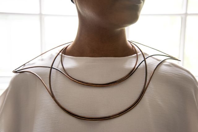 1970s Art Smith Copper Necklace