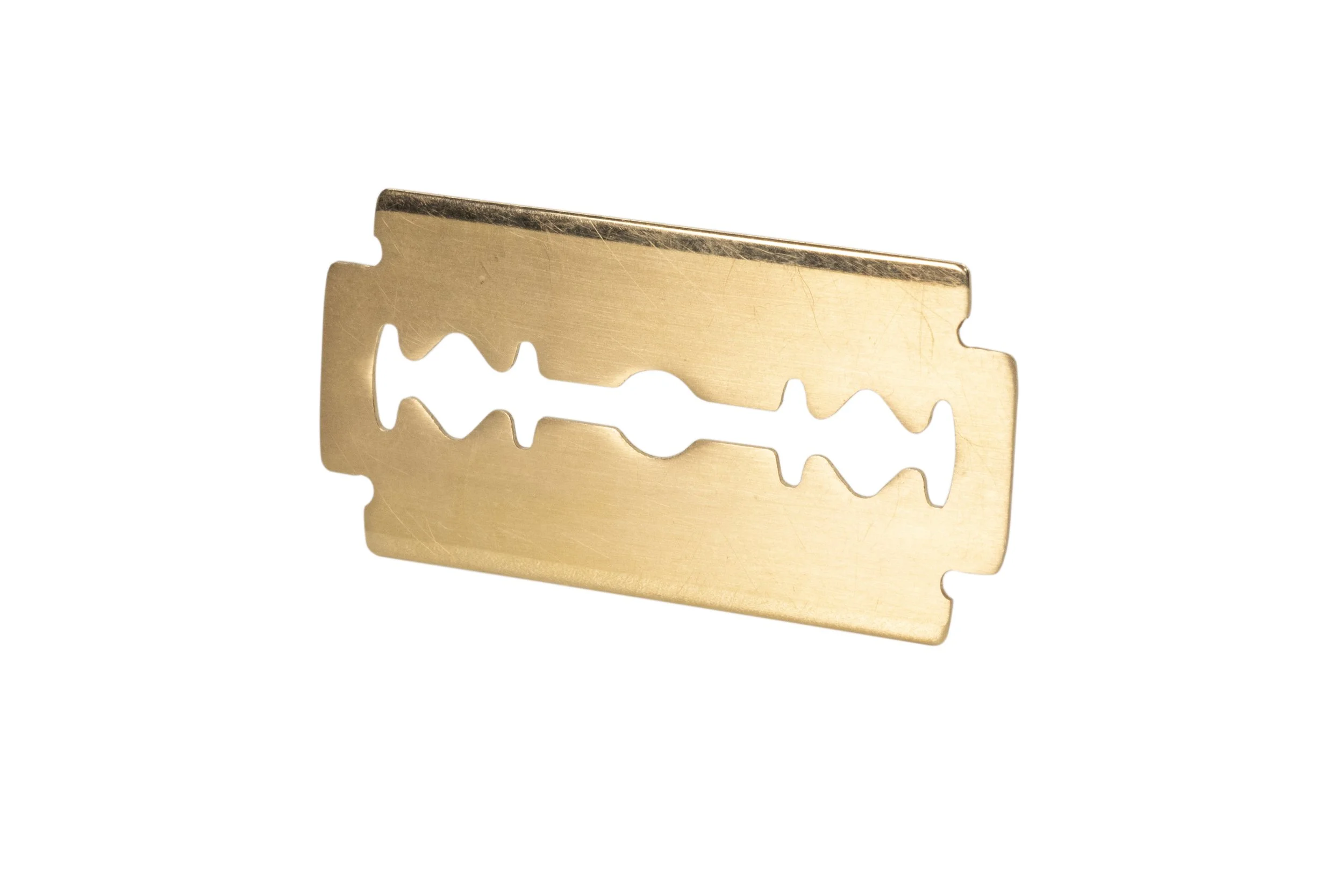 Dinh Van for Colette 18K Gold Razor Pendant, c. 2010