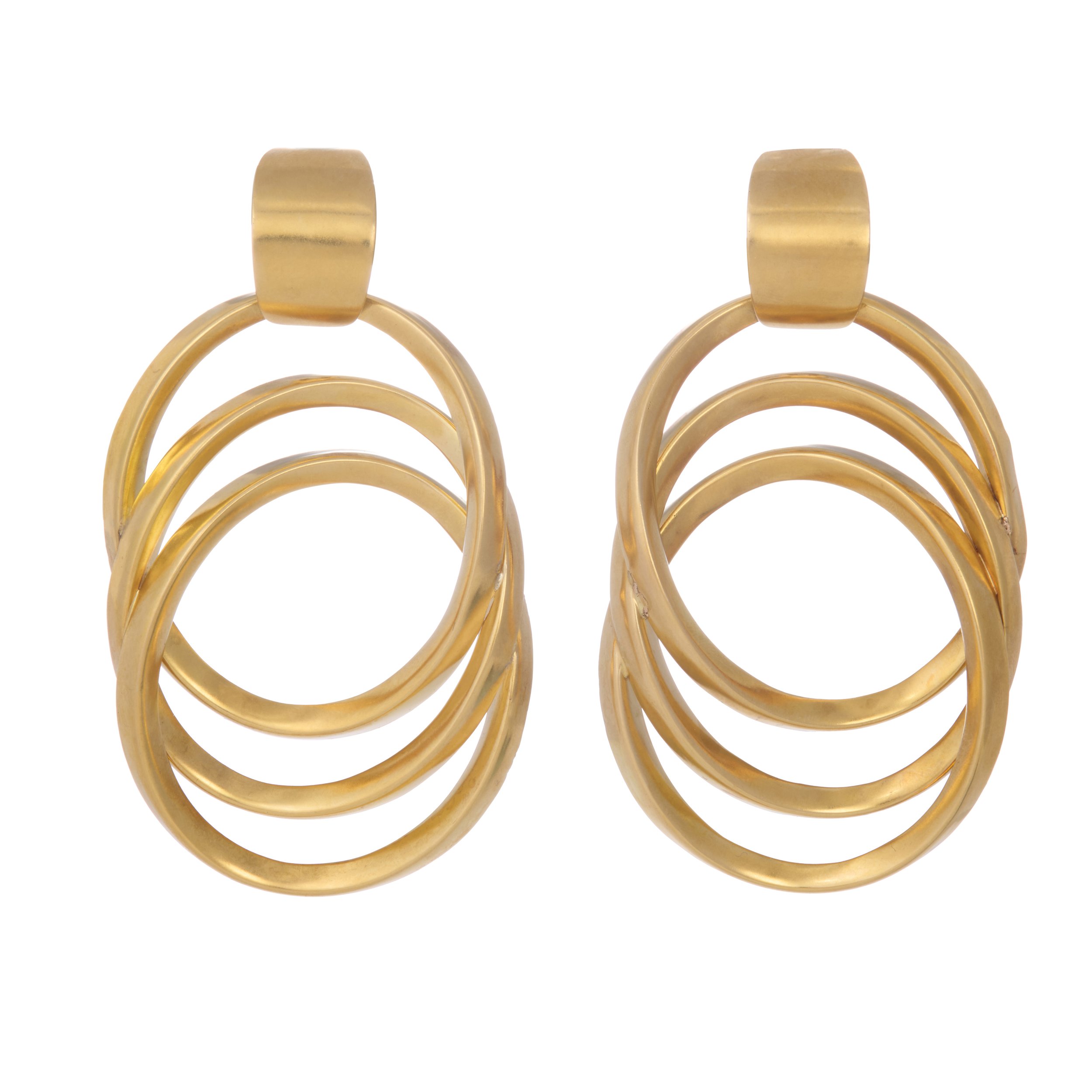 18K Gold Earrings