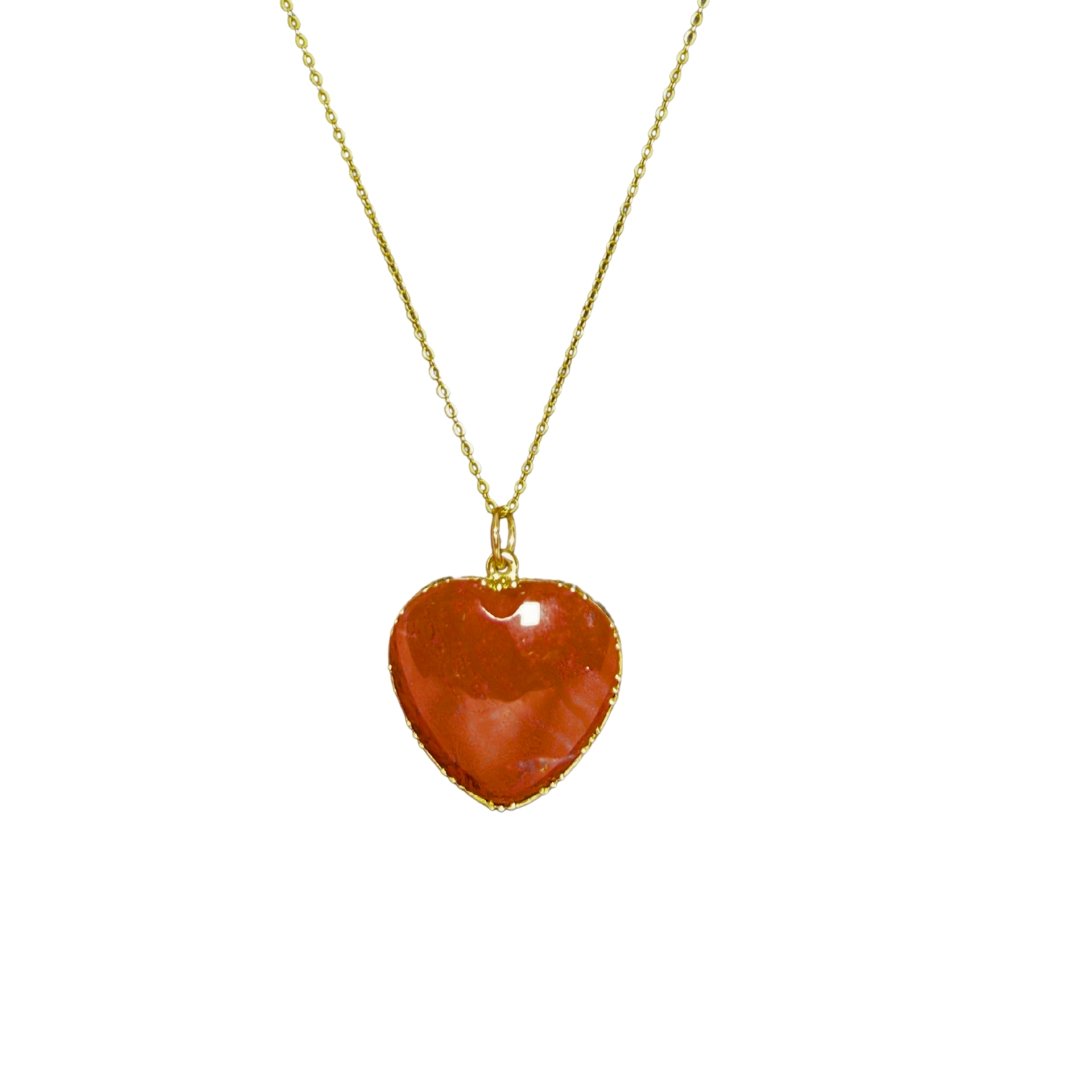 antique victorian agate and gold pendant