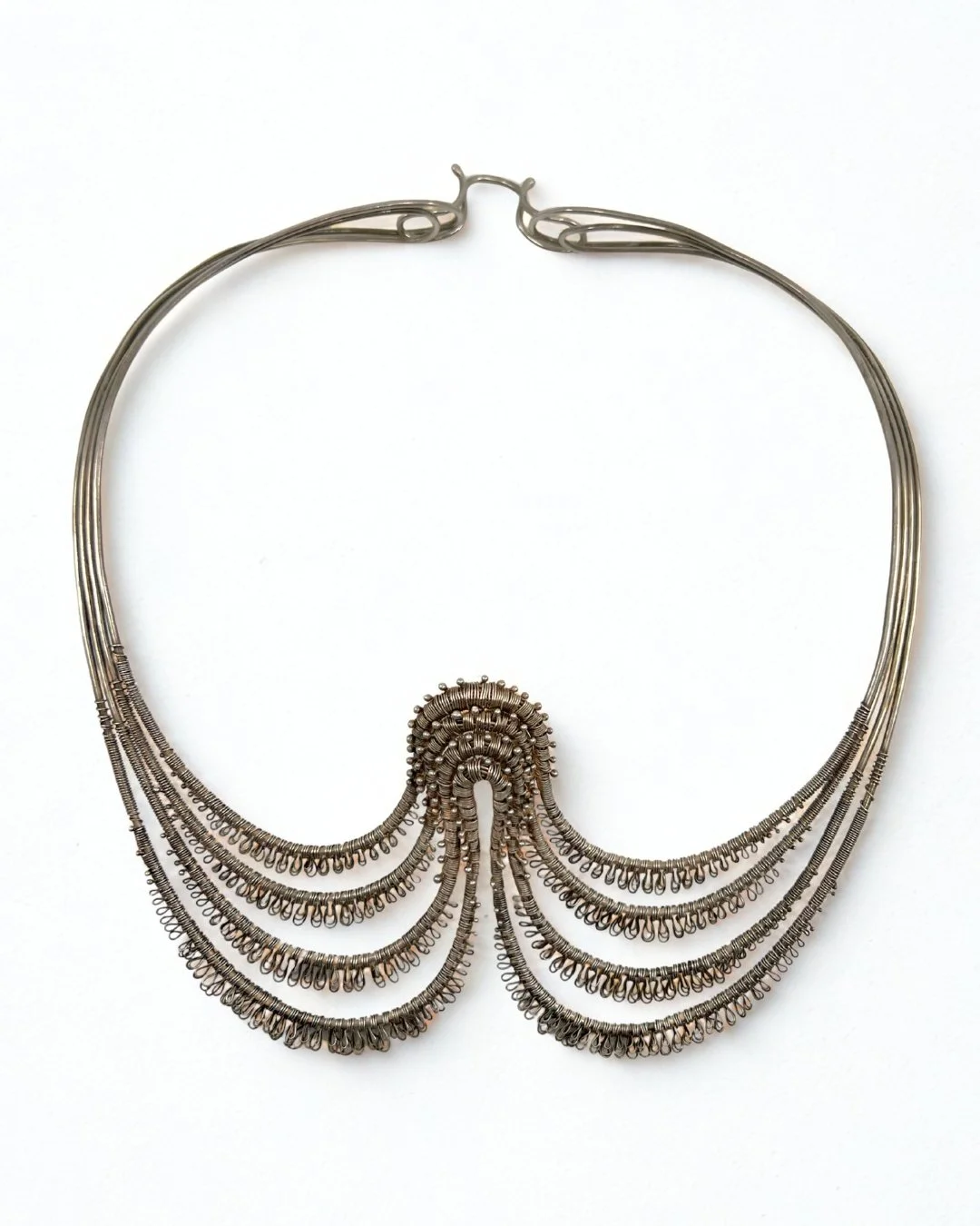 Mary Lee Hu Sterling Silver Necklace