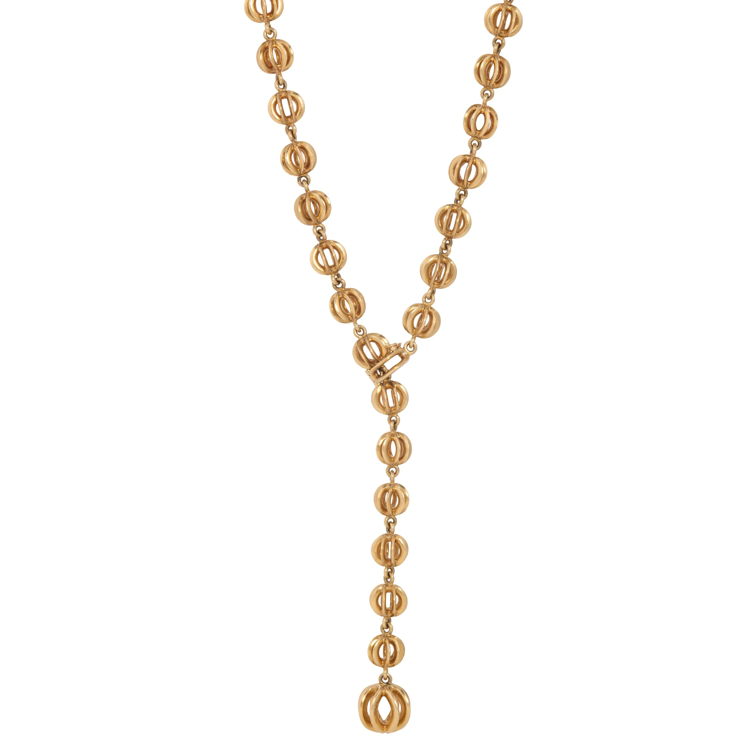 Van Cleef & Arpels 18K Gold Necklace, c. 1970