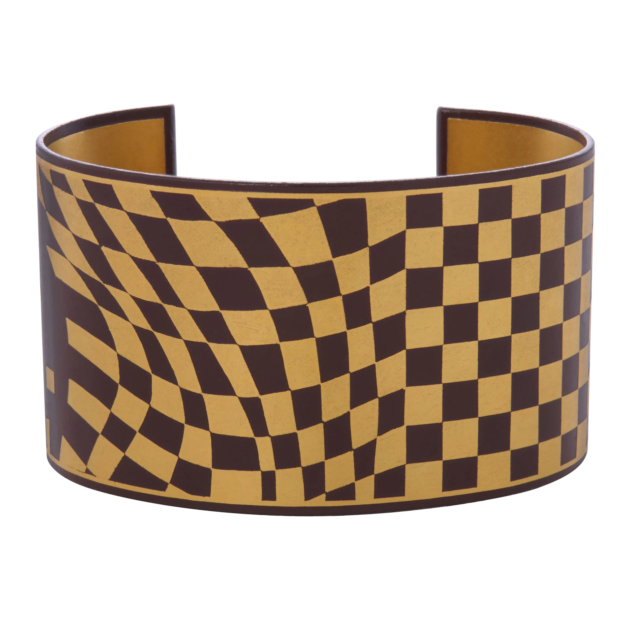 Angela Cummings for Tiffany & Co.  Iron and Lacquer Damascene Bracelet, c. 1980