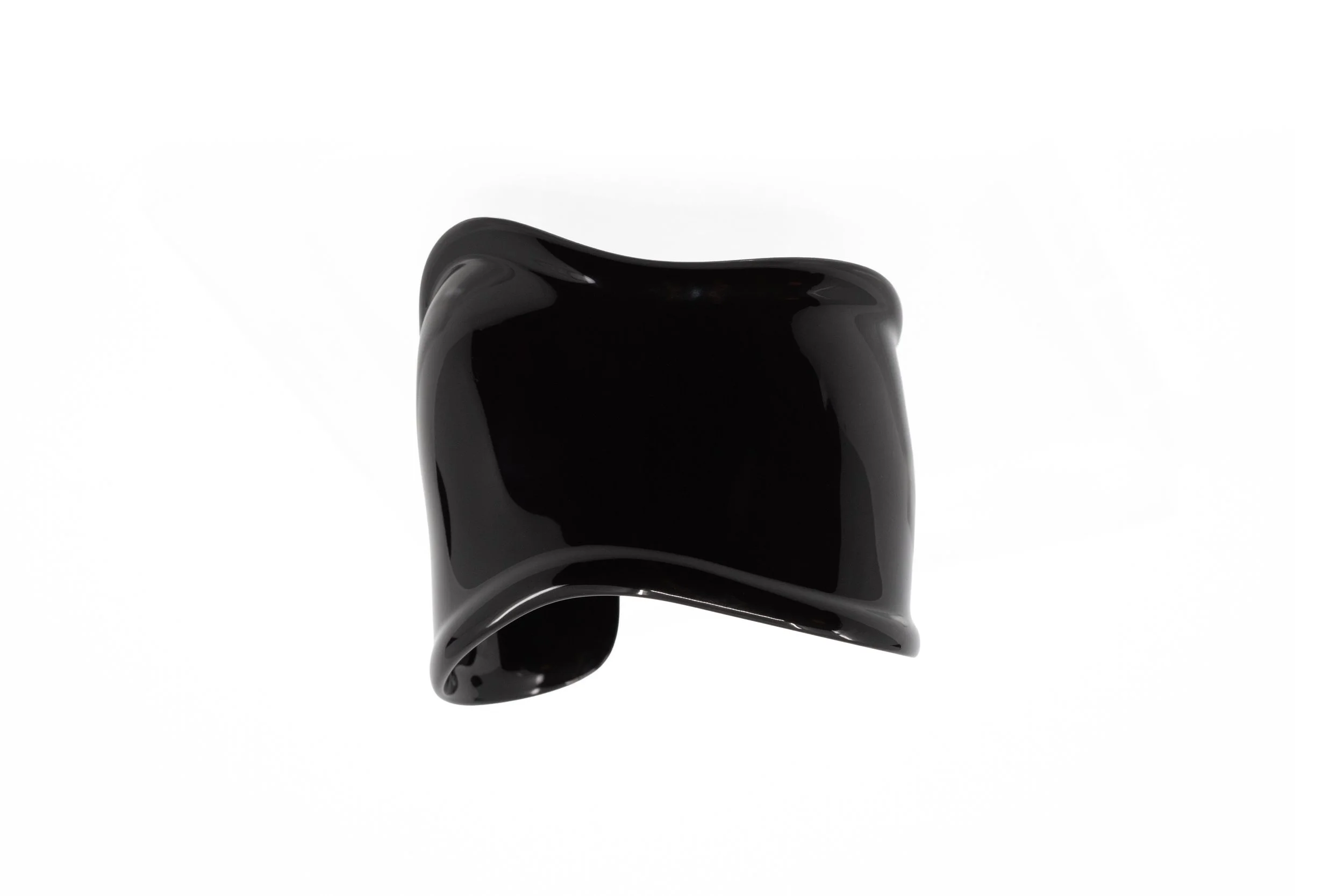 Elsa Peretti for Tiffany & Co. Black Lacquer Bone Cuff, c. 1985