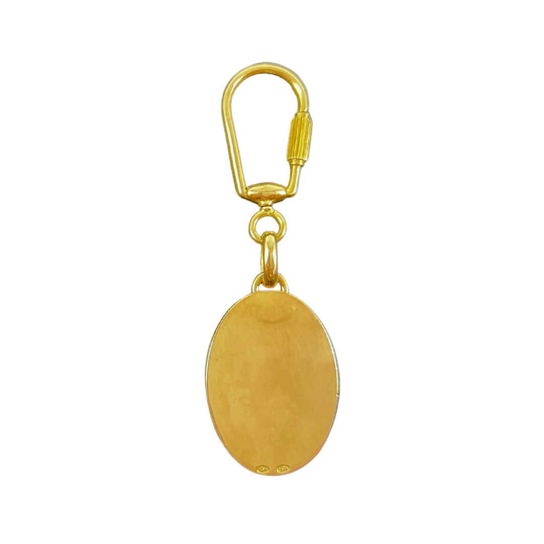 Carlo Weingrill 18K Gold Key Ring