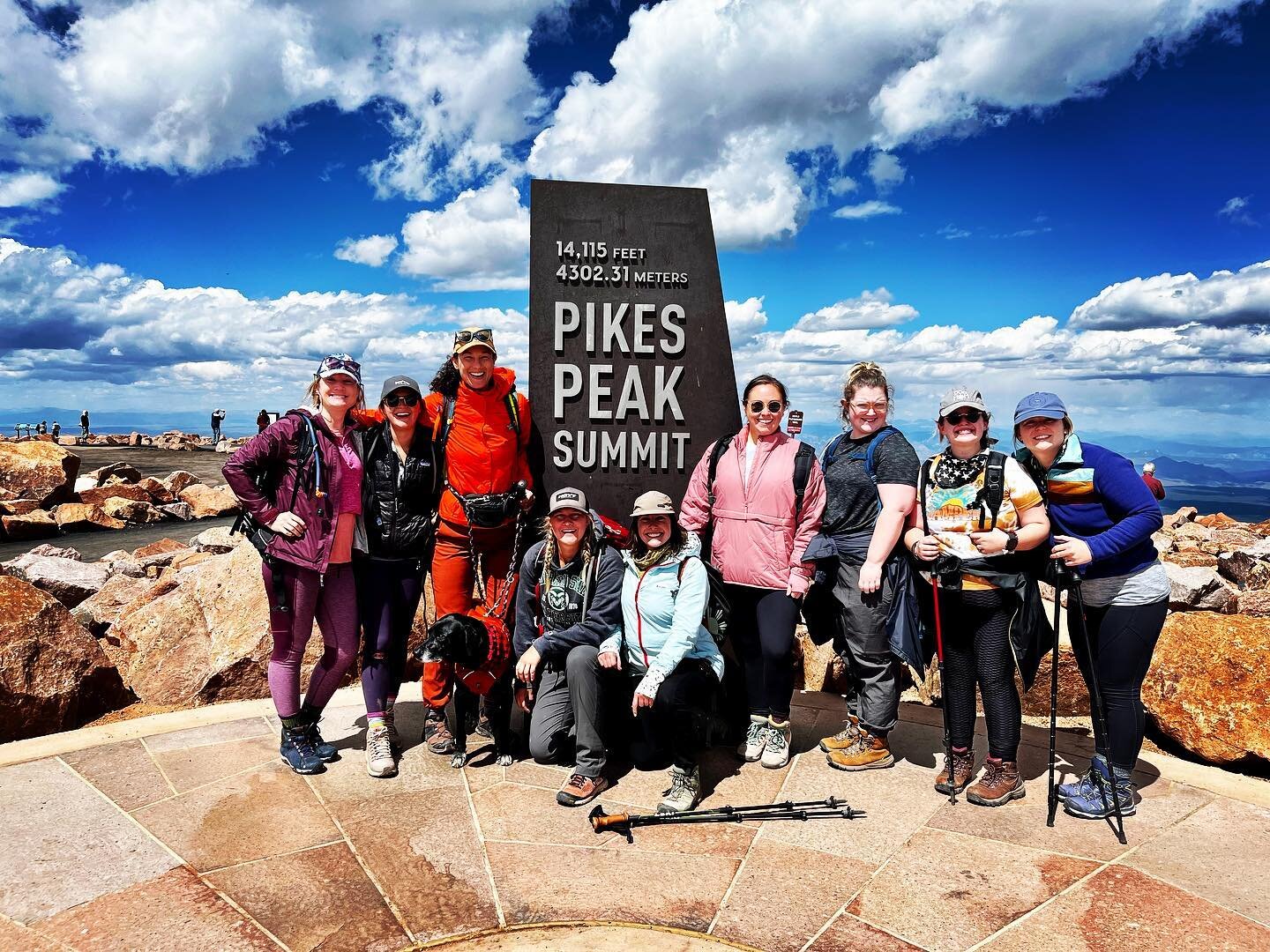 Pike&rsquo;s Peak. She stands at 14,115 ft. You each walked every step. All 4,403 ft of elevation gain. You committed to scaling this mountain and to navigating your own personal mountains as well.
. . . . . .
honoring commitments. navigating tricky 
