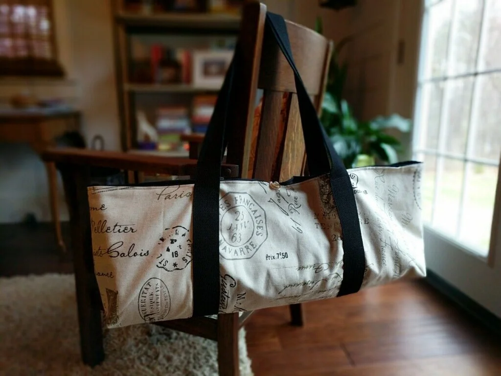 SOLD: Parisian Glow Mat Bag