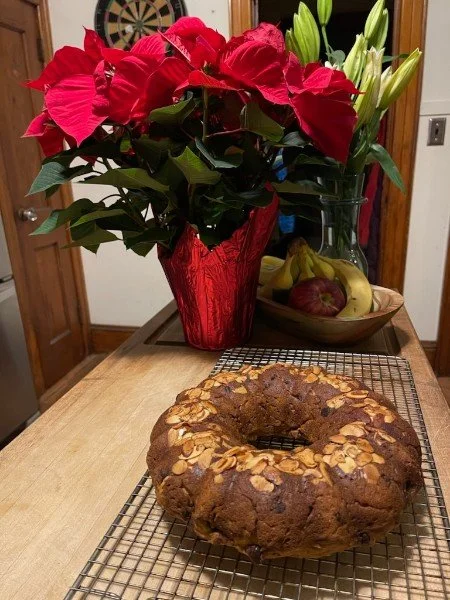 Cranberry Almond Cake