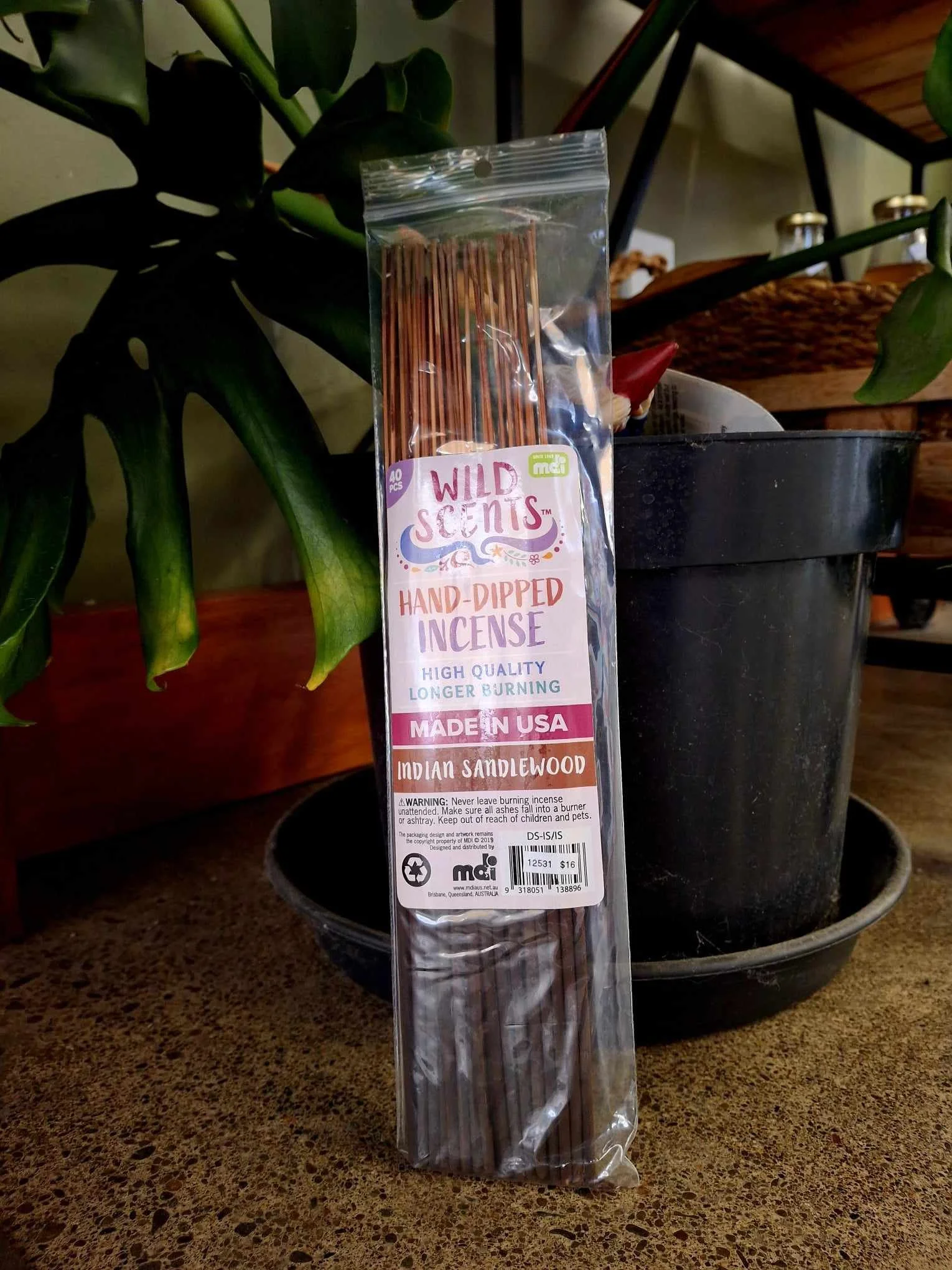 Indian Sandlewood Hand-Dipped Incense
