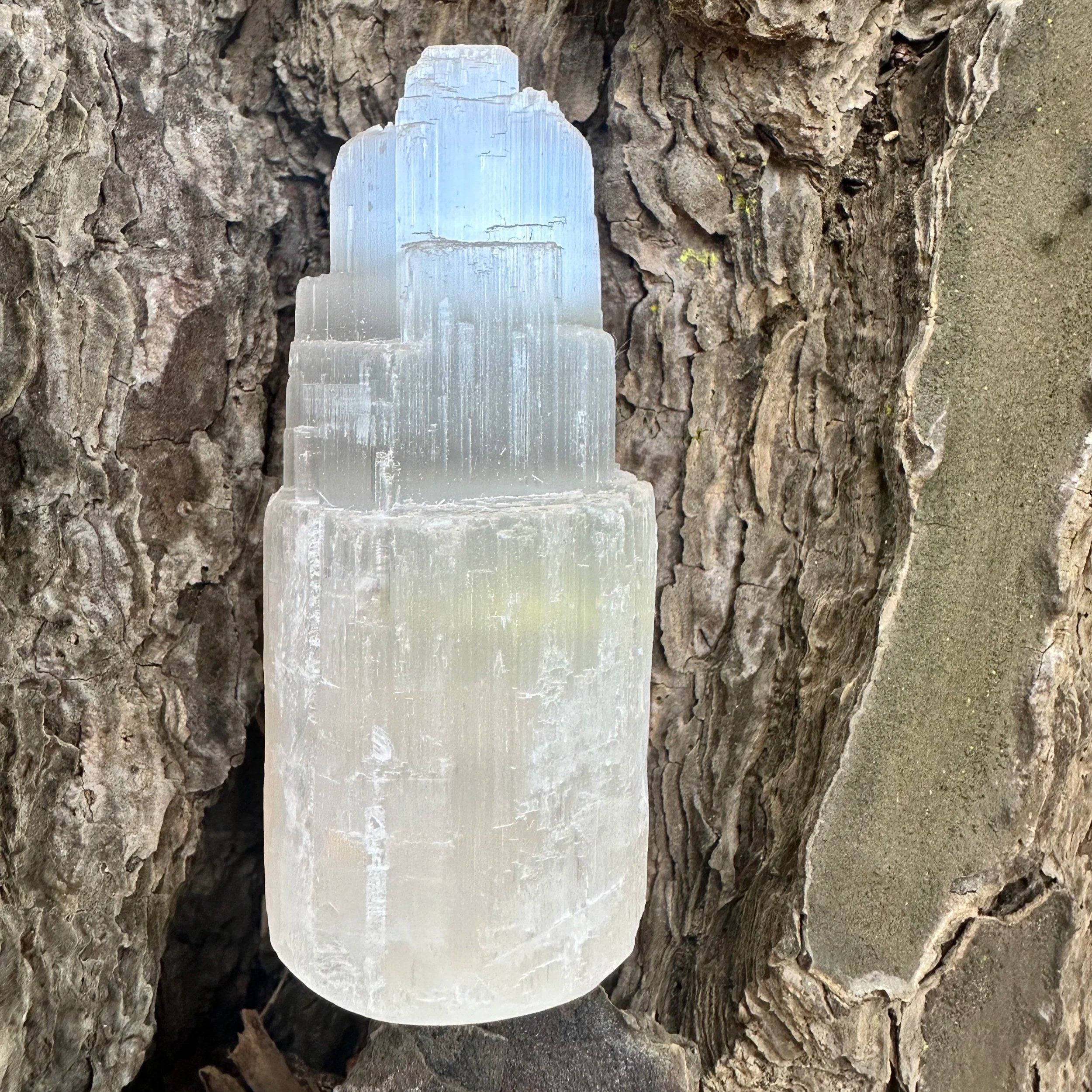 Selenite Tower - Small
