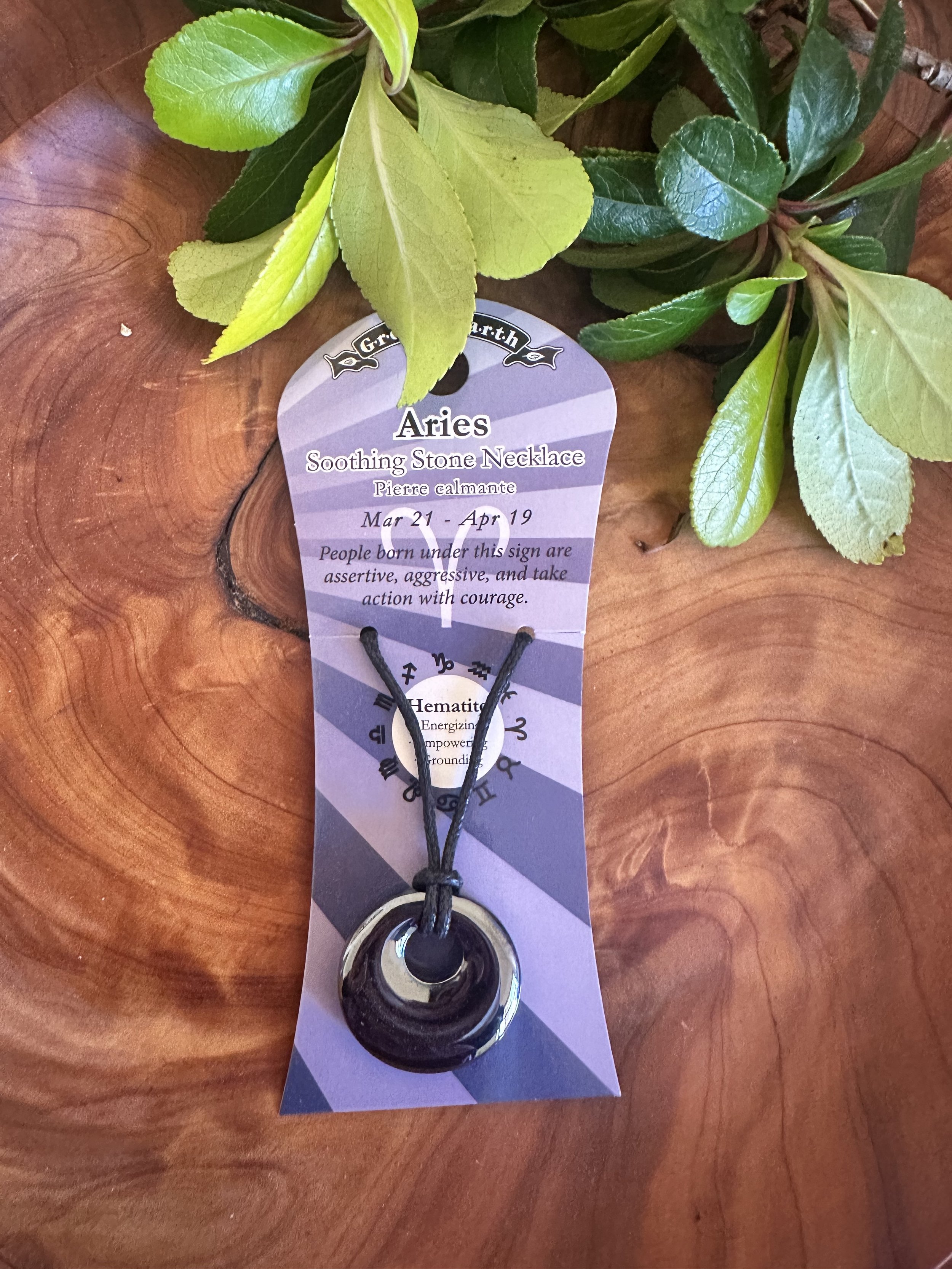 Hematite Doughnut - Aries