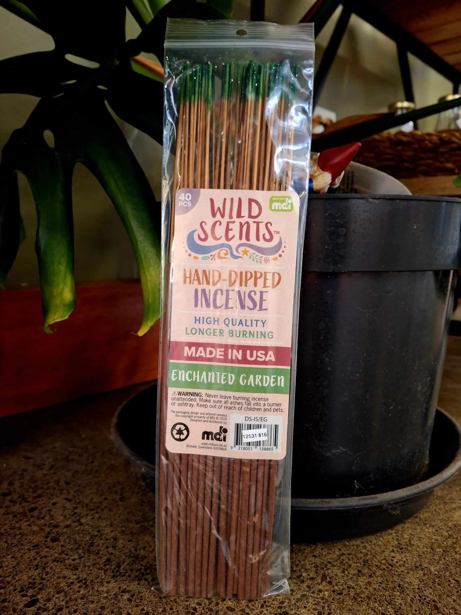 Enchanted Garden Hand-Dipped Incense