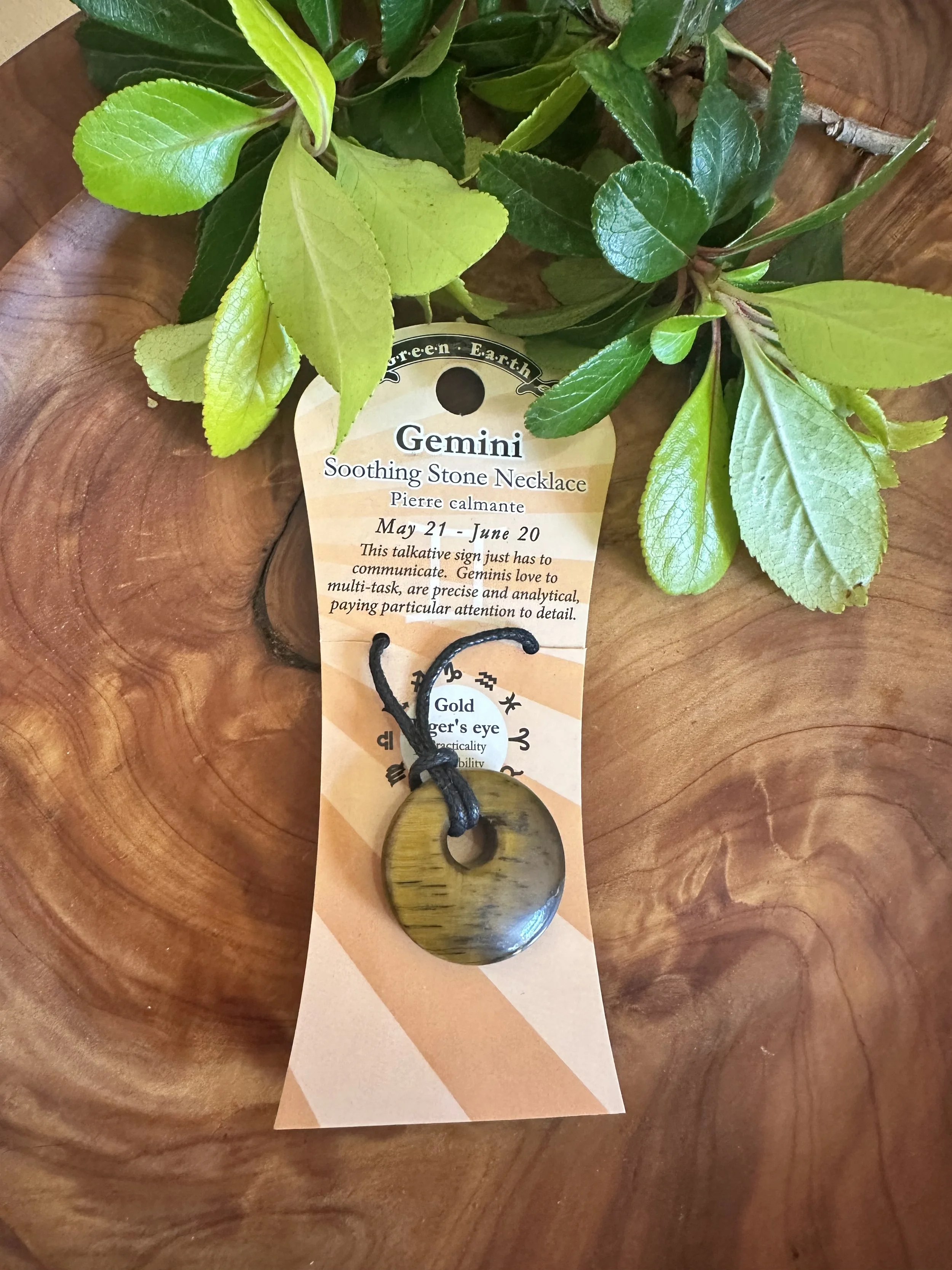 Tiger Eye Doughnut - Gemini