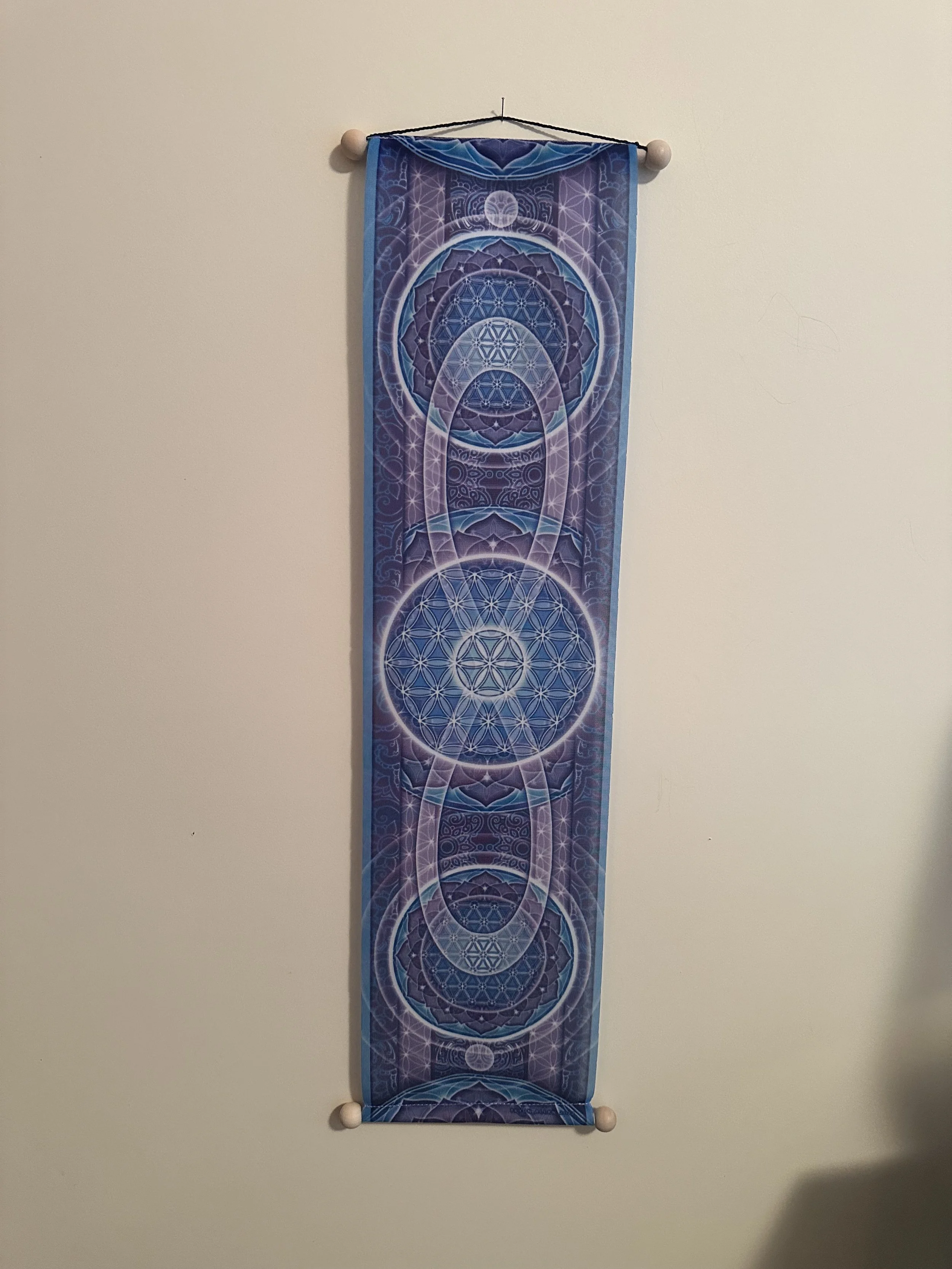 Affirmation Banner - Infinity Flower