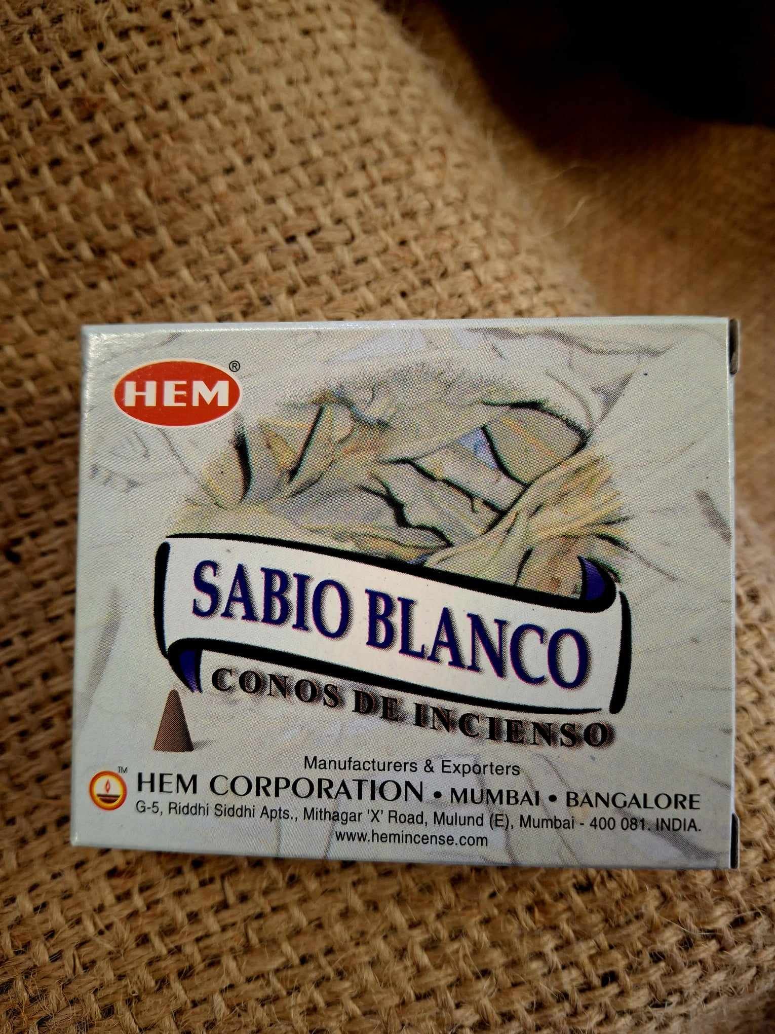 White Sage Incense Cones