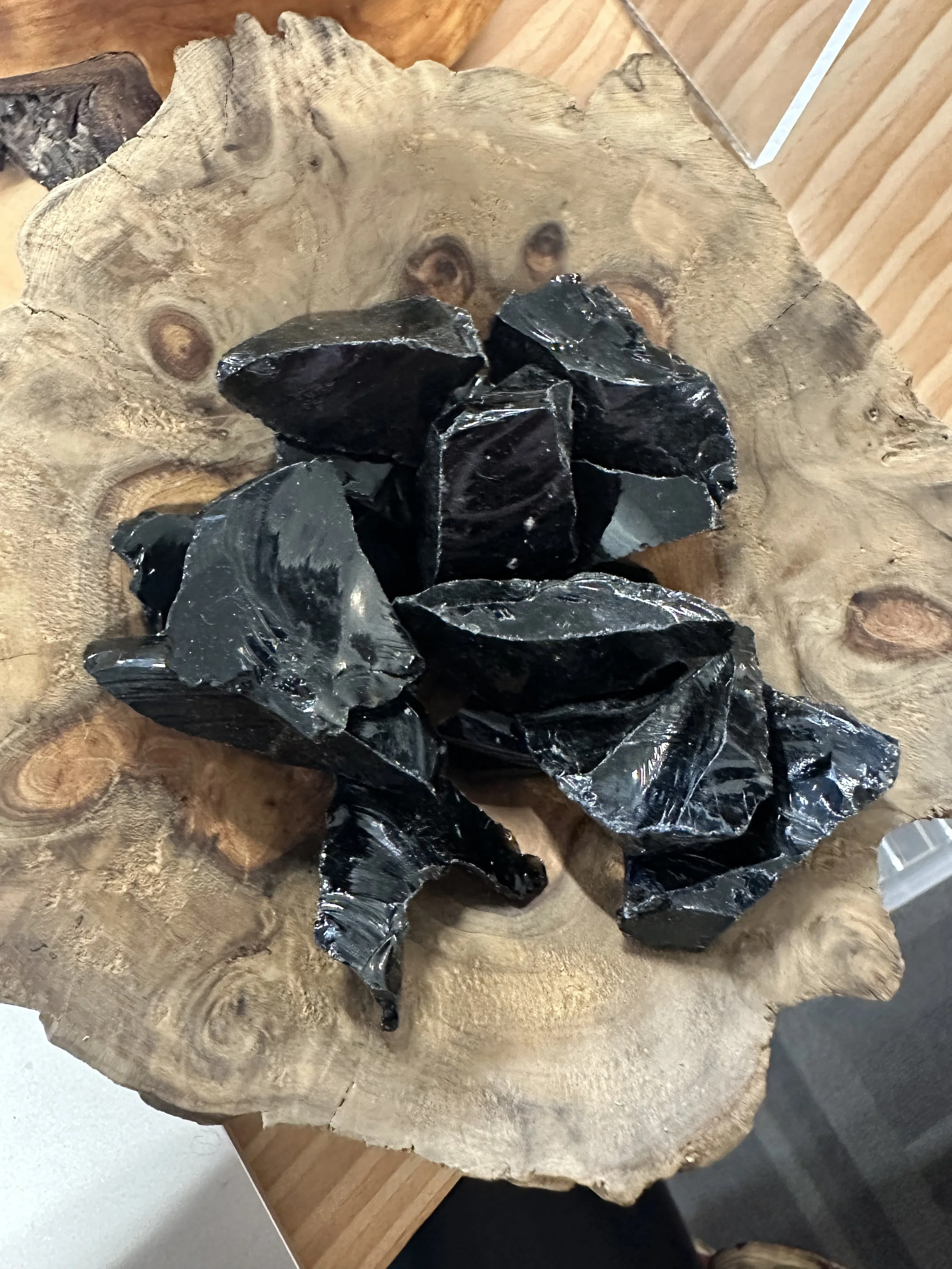 Black Obsidian Rough