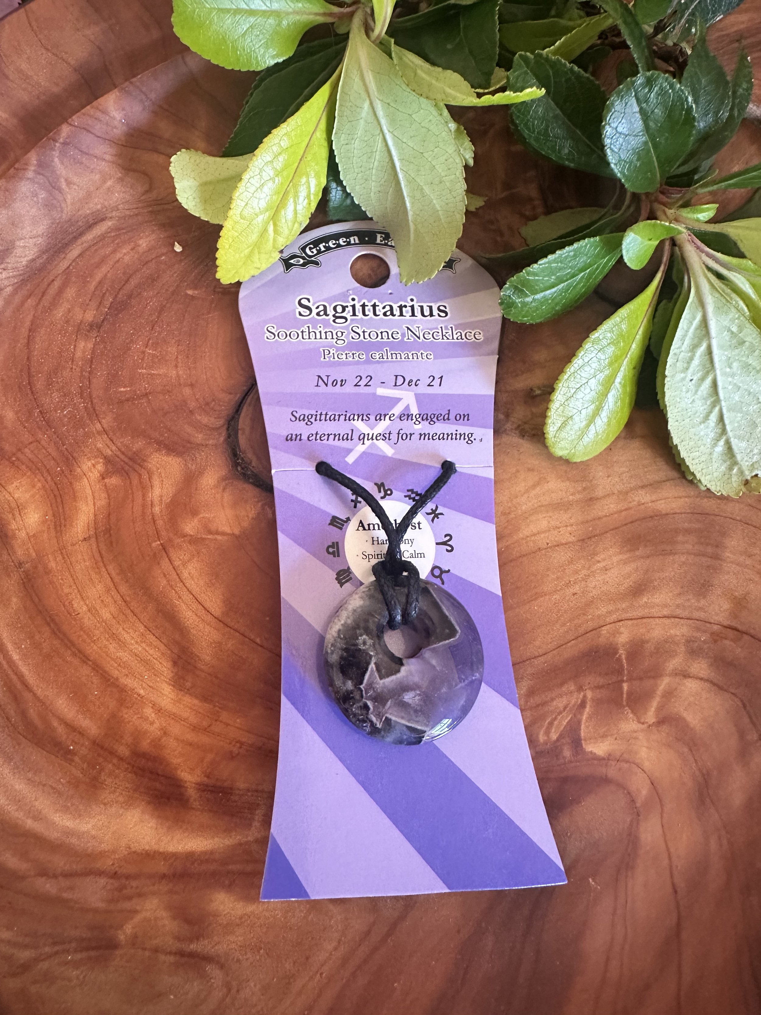 Amethyst Doughnut - Sagittarius