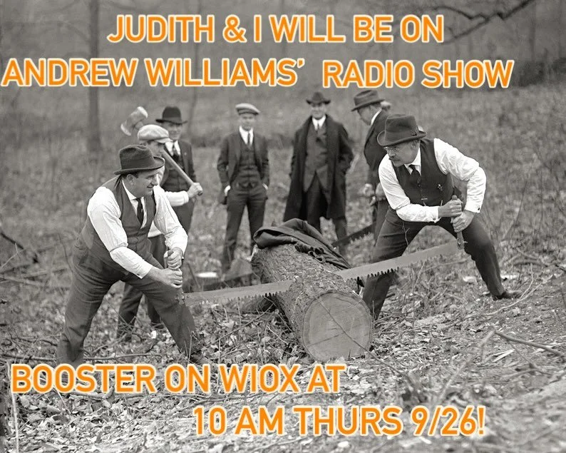 For those interested in hearing the origin story of our tree business and the natural extension into a vintage apparel store, tune into Roxbury&rsquo;s community radio station, WIOX, tomorrow morning at 10.

Can I get an Oh yeah??!!

@watershedroxbur