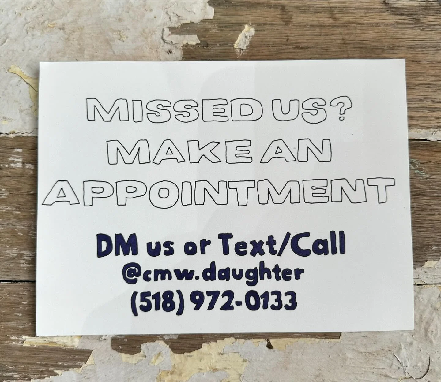 ✨ BIG NEWS ✨ Can&rsquo;t make our normal Fri-Sun hours? Starting 8/5, we&rsquo;re offering appointments for those who: 
1. Have a jam-packed schedule 
2. Want to dodge the weekend crowd 
3. Just really like Mondays! 

Book your spot and let&rsquo;s m