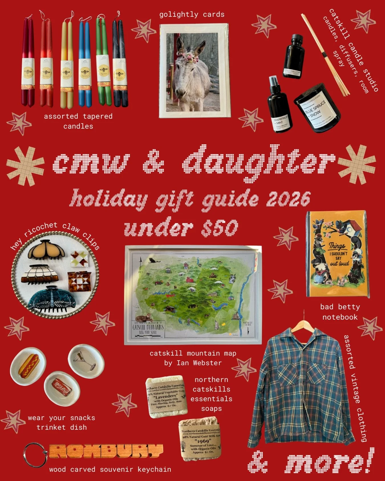 ❅ holiday gift inspo under $50 for everyone on your list&hellip;and more goodies at the store! 

appts always available, no strings attached